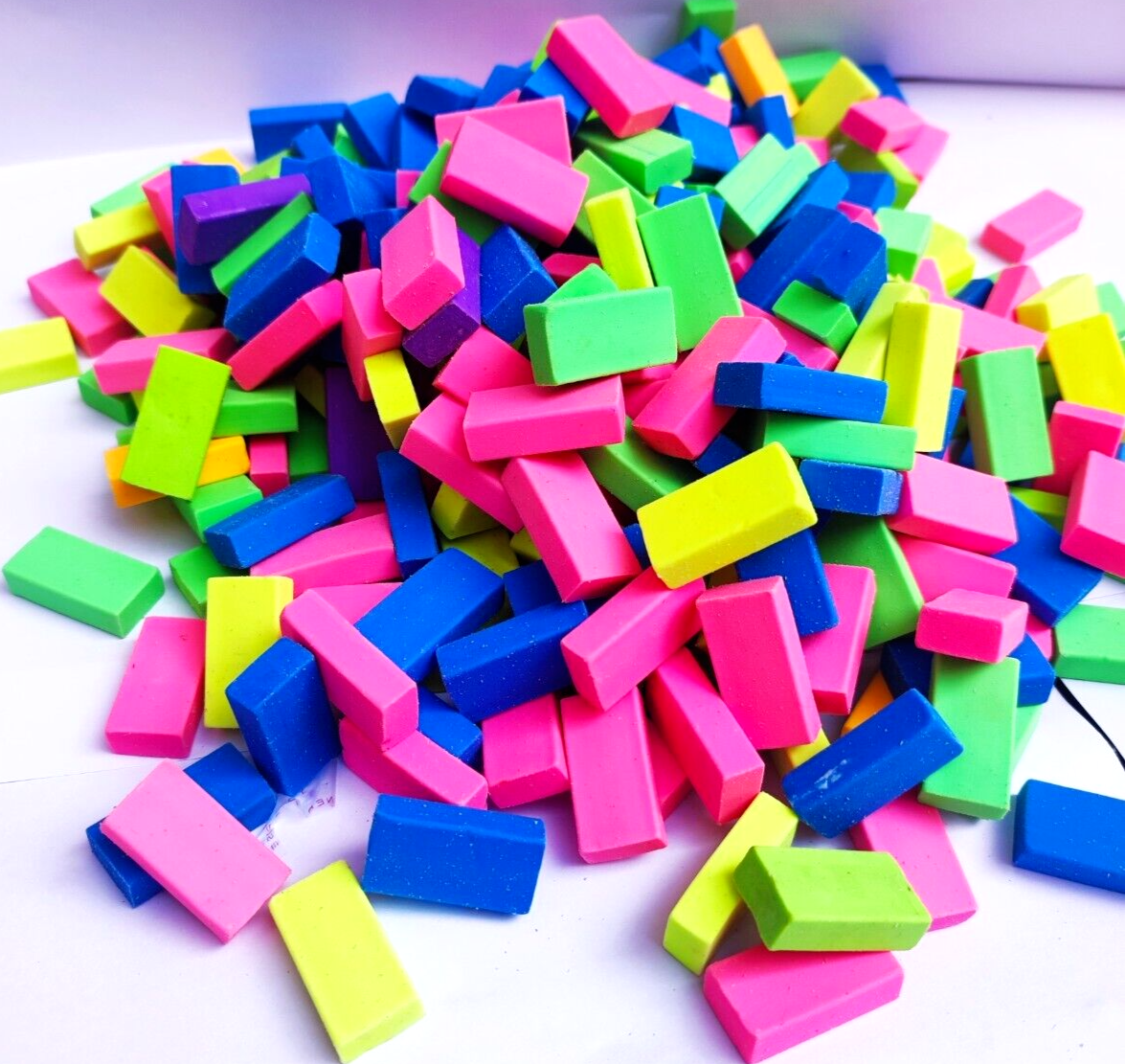 8X Mini Rubber Pencil Erasers for Children School Home Office Drawing New