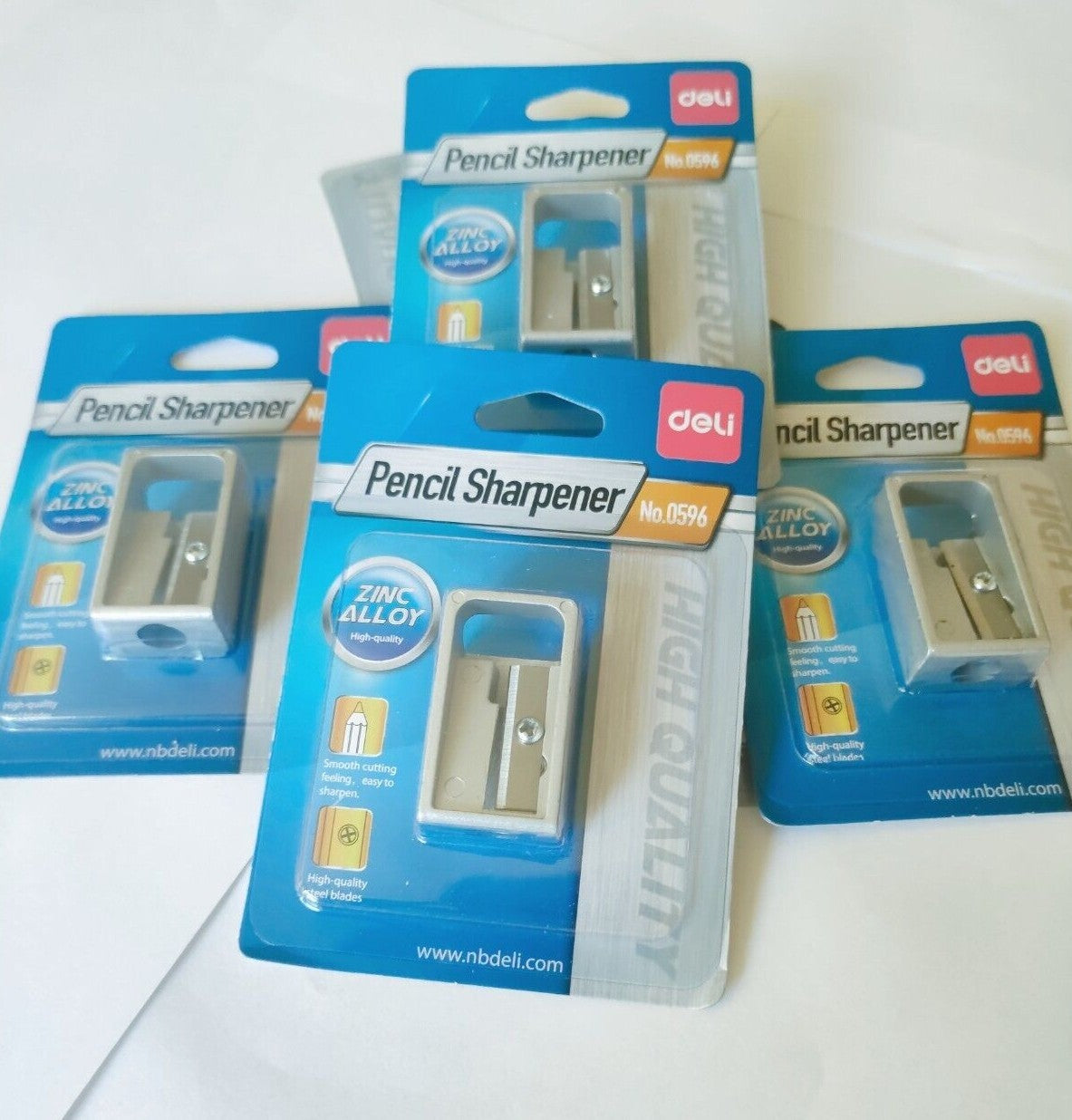 Pencil Sharpener Metal Single Hole School Art Office Home 2X New