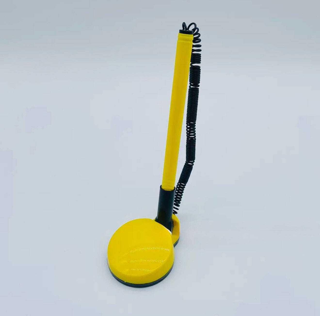 Reception Pen Desk Set On Chain With Stand- Black Counter Pen