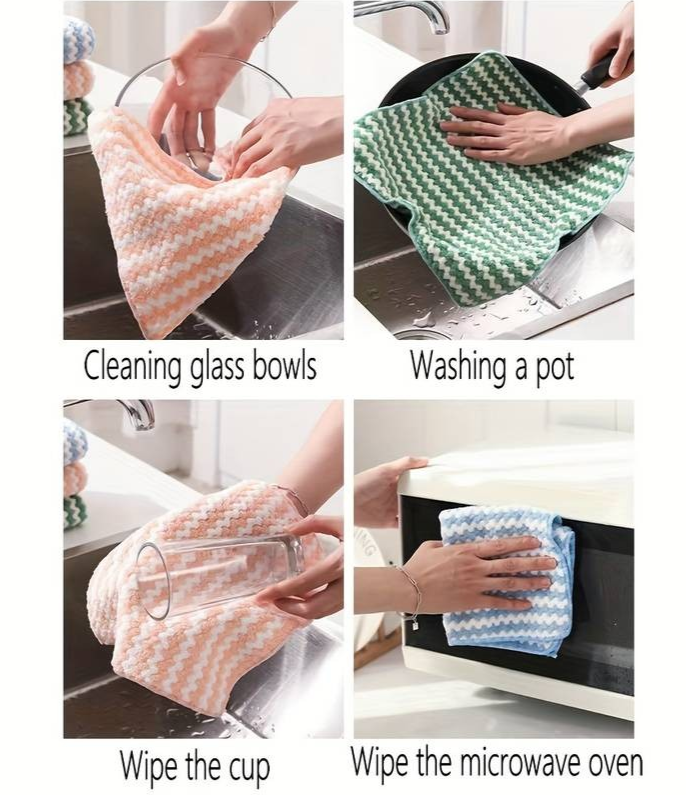 44pcs Complete Kitchen Cleaning Sets With Multi-Purpose Sponges Brand New