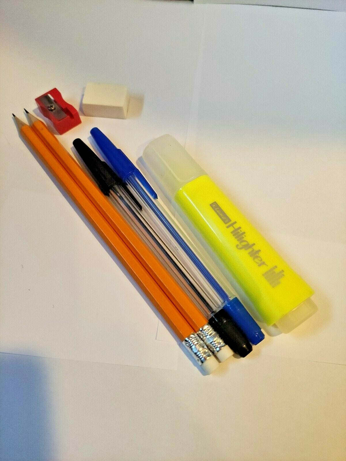 School Stationary set for Kids and Adult Pencil case Pen Pencil Eraser Sharpener