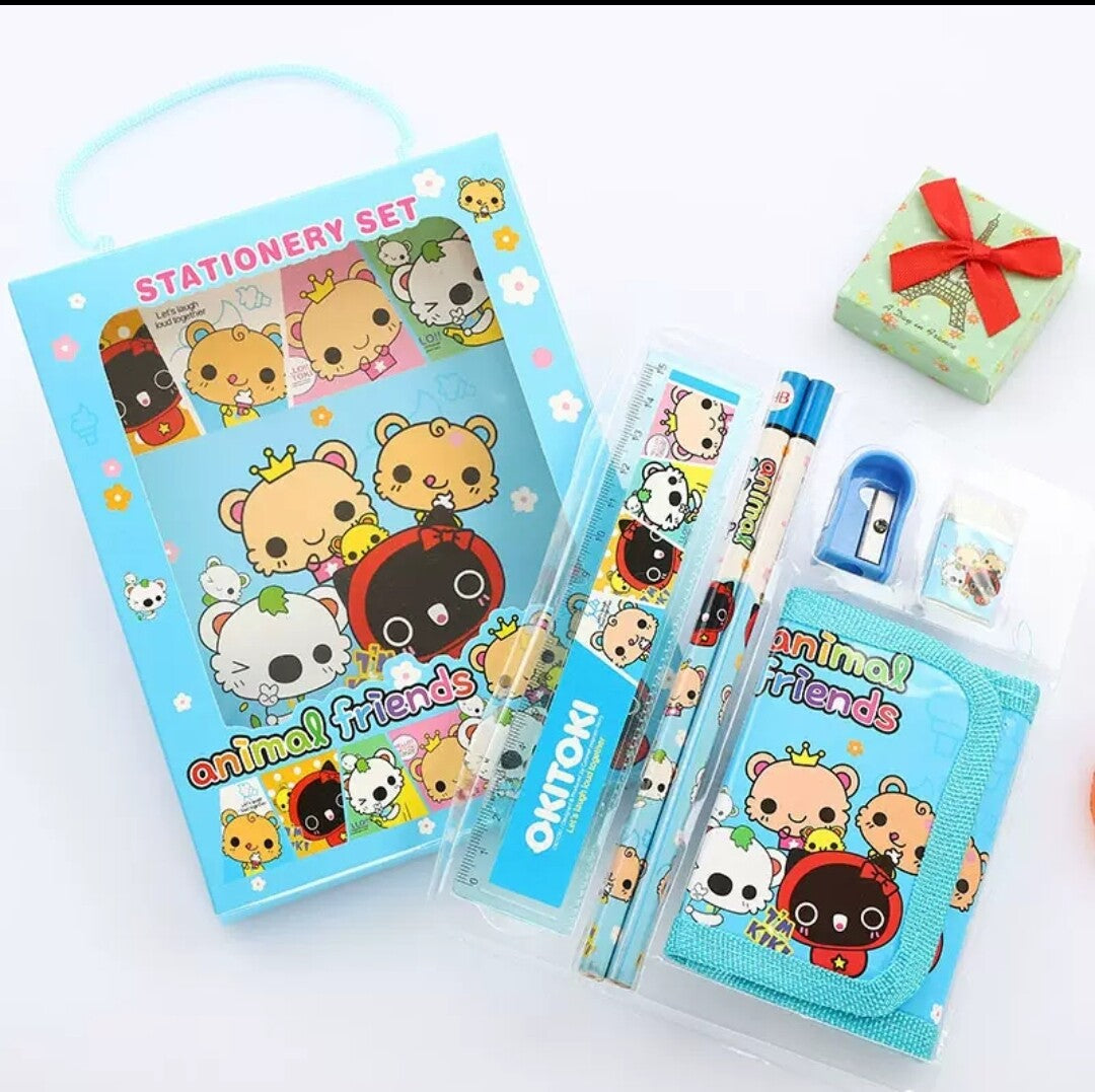HB Pencil & Eraser Rubber Stationery Set Pencil School Wallet Gift Brand New