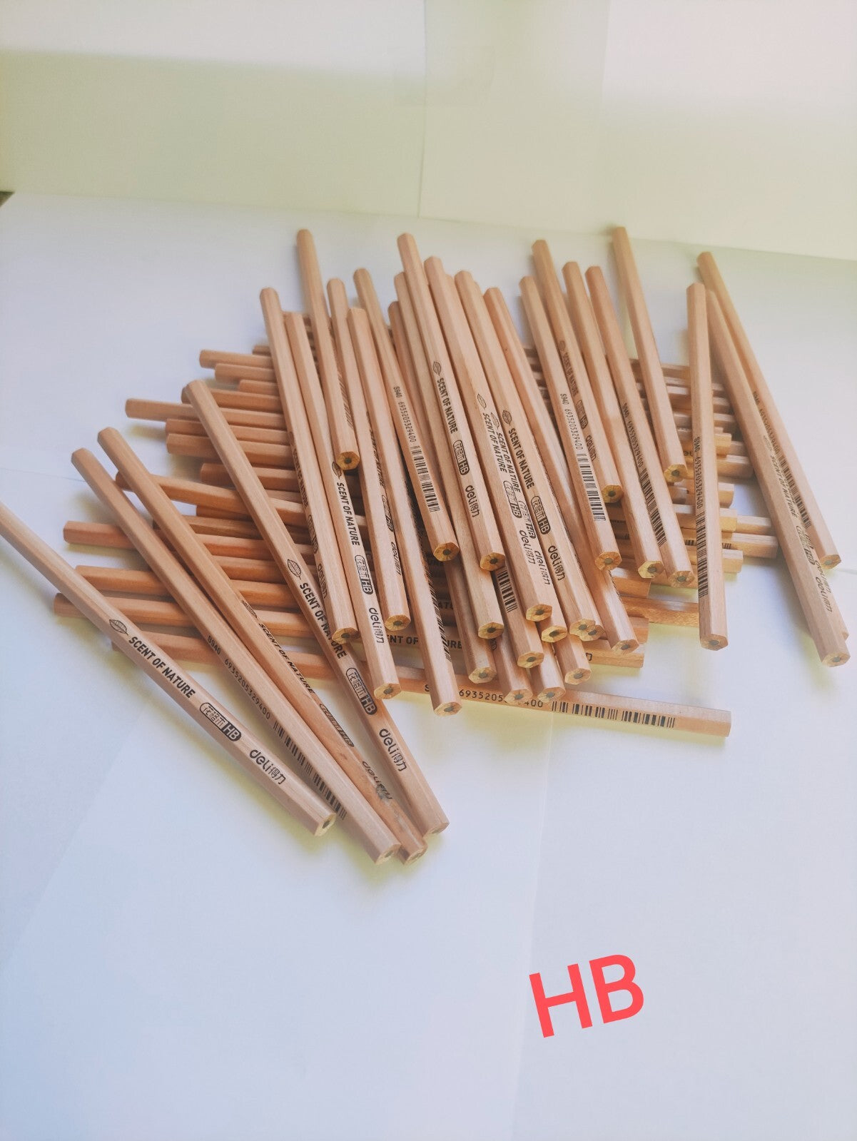 2B Unsharpened Pencils for Drawing Sketch Quality Wood Pencils for School Home