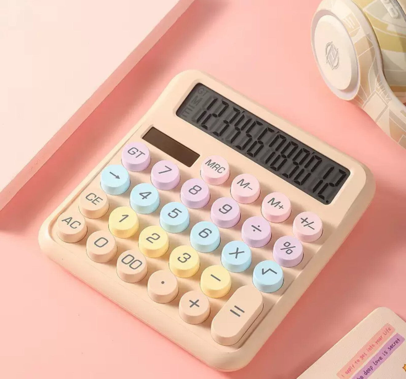 CALCULATOR ELECTRONIC LARGE FOR SCHOOL EXAMS WORK OFFICE HOME 12 DIGITS