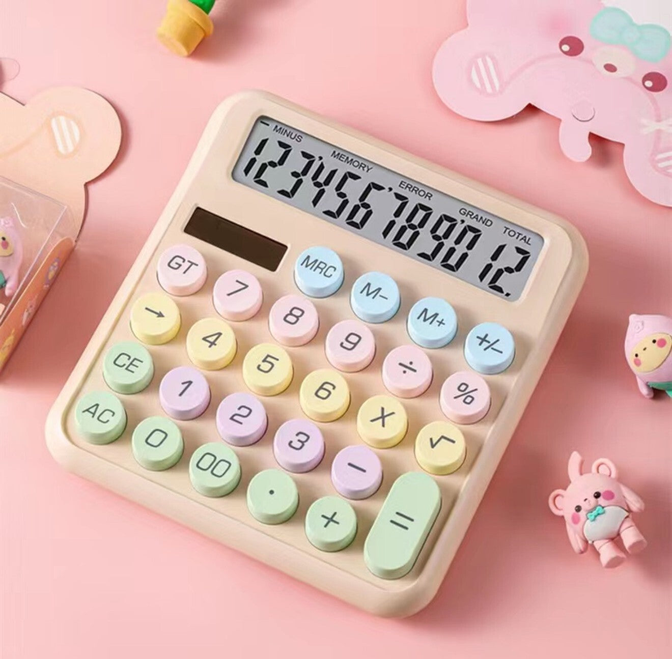 CALCULATOR ELECTRONIC LARGE FOR SCHOOL EXAMS WORK OFFICE HOME 12 DIGITS