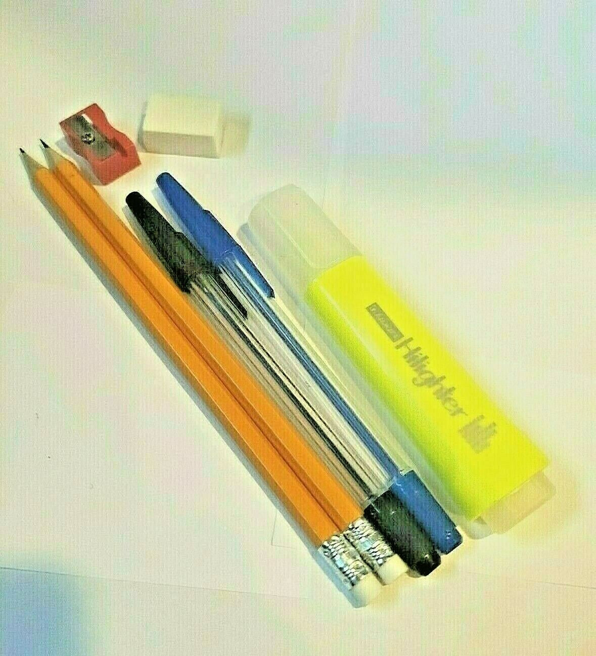 School Stationary set for Kids and Adult Pencil case Pen Pencil Eraser Sharpener