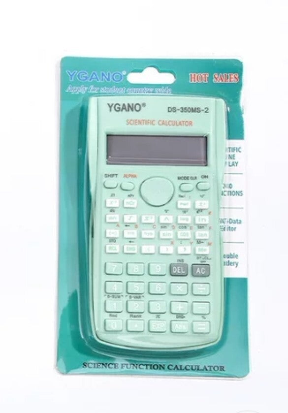 SCIENTIFIC CALCULATOR ELECTRONIC 82MS DIGITS SCHOOL EXAMS WORK OFFICE HOME