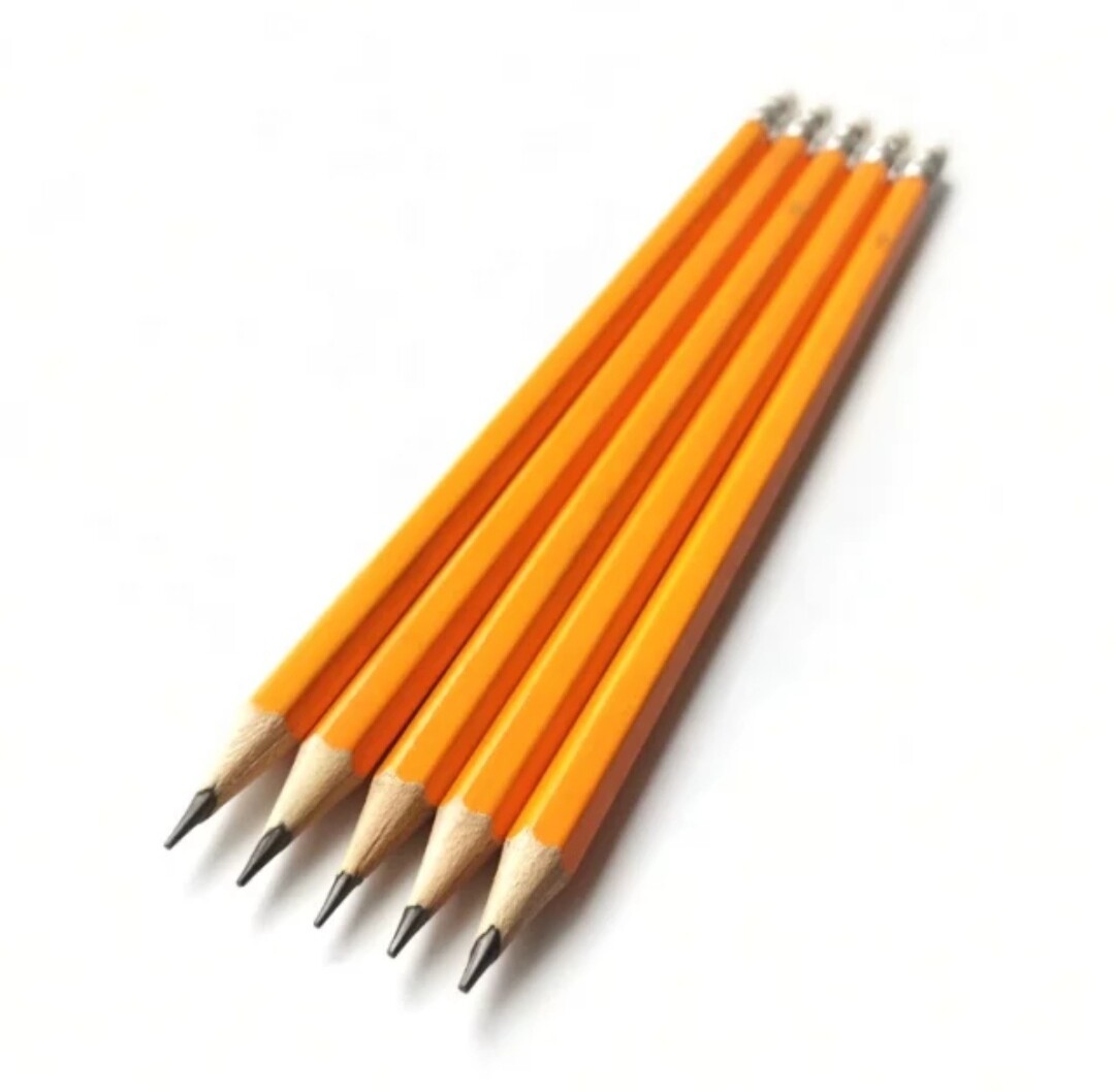 15XHB Pencils with Rubber Eraser for School Office and Art Drawings