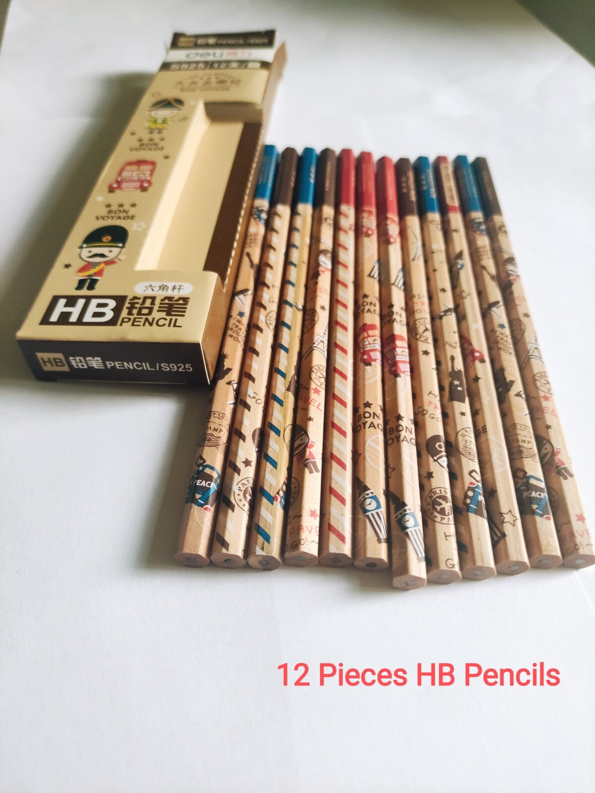 2B Unsharpened Pencils for Drawing Sketch Quality Wood Pencils for School Home