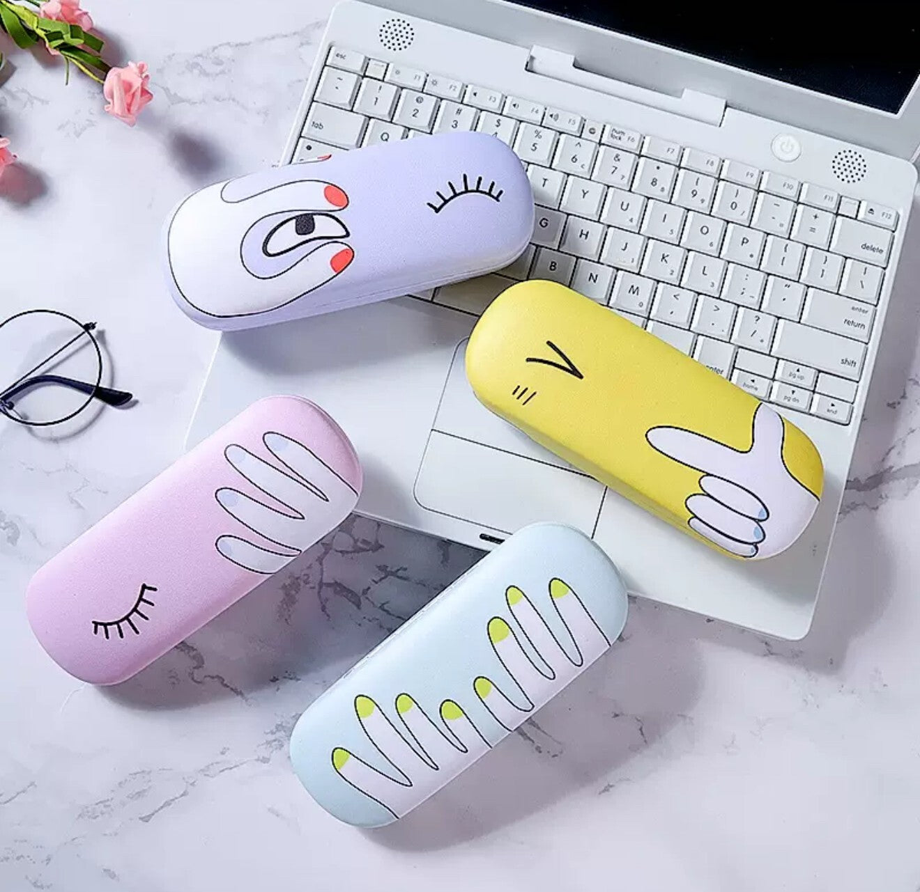 Eye Glasses Sunglasses Hard Case Box Protector Hold Gift Portable X Brand New