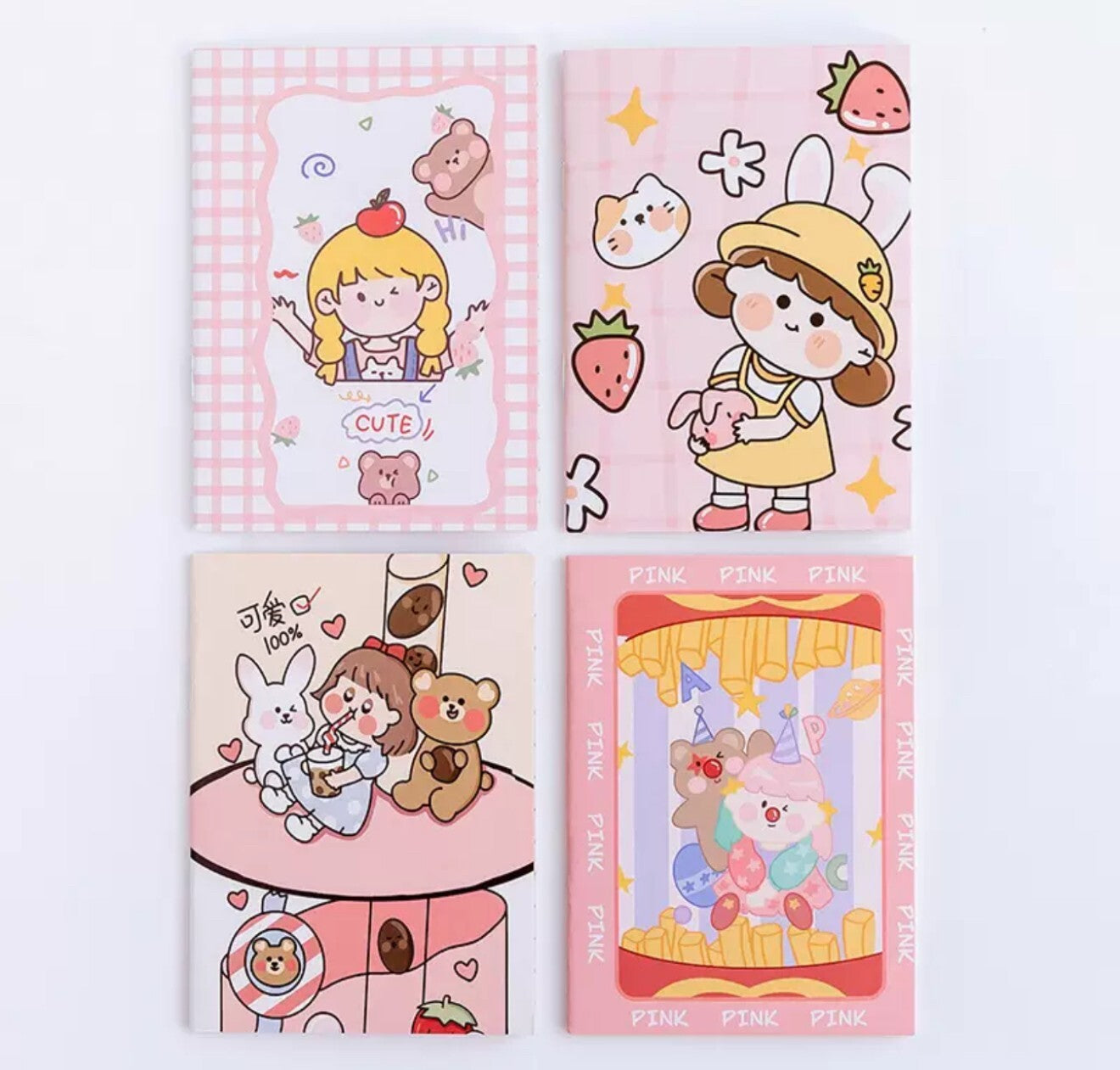 A5 Exercise Books - 60 Page School Notebooks Homework - Random 1 PC