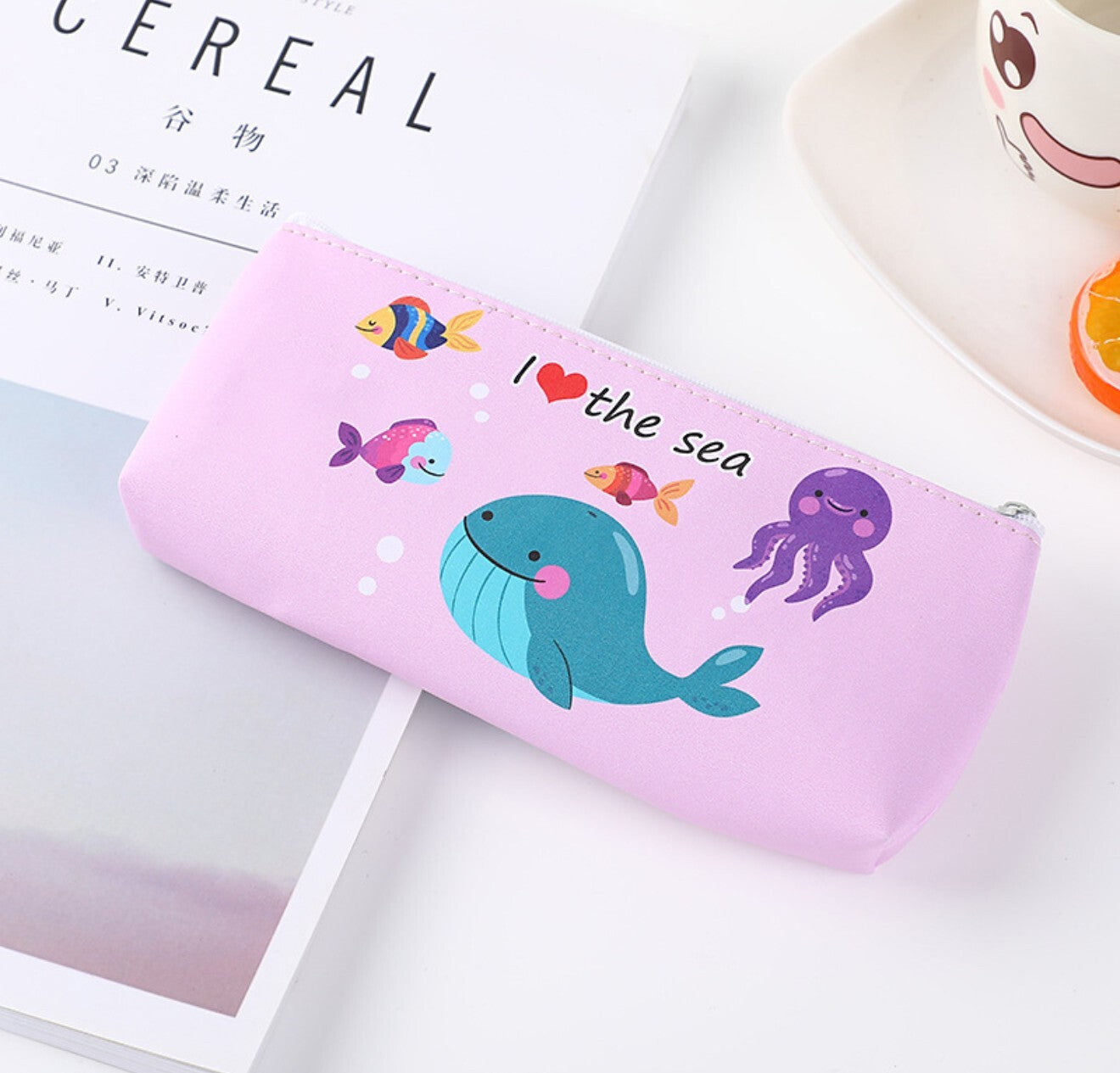 Pencil Case for  Girls Boys Children Animals Large  School Pencil Cases New