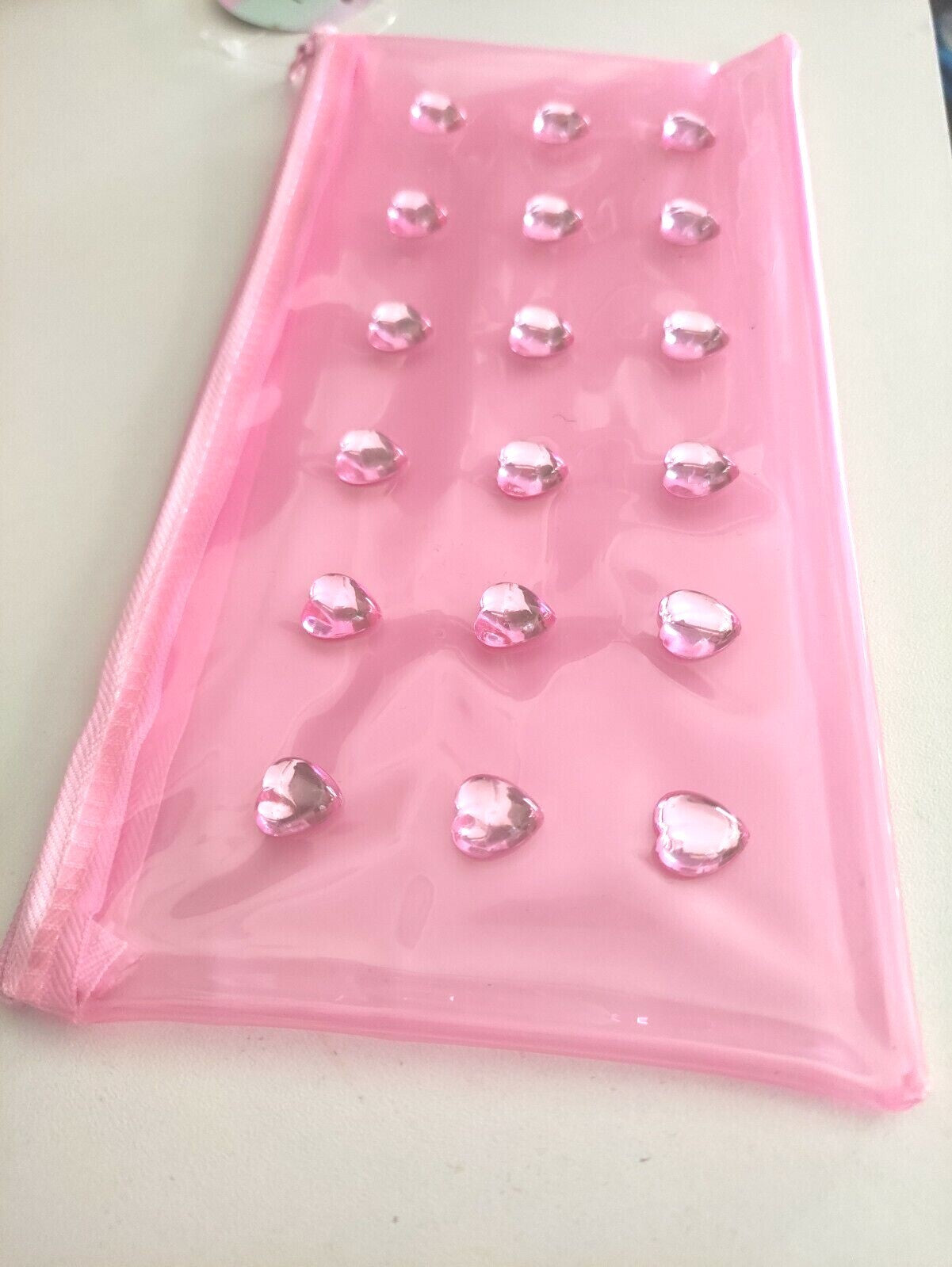 Back to School Girls Pencil Case Children Kids School Zipped Case Pouch New