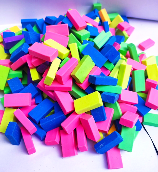 8X Mini Rubber Pencil Erasers for Children School Home Office Drawing New