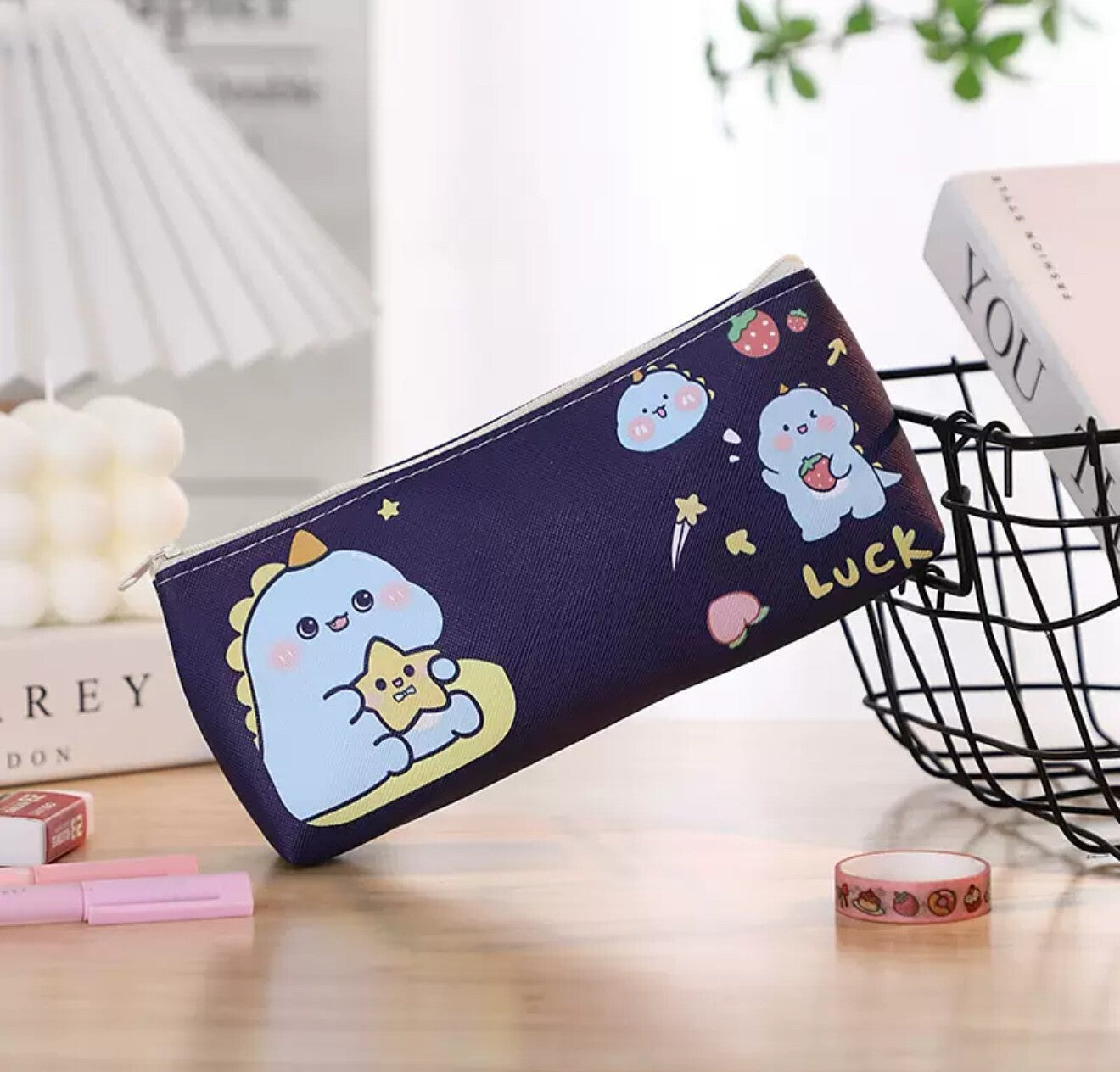 Pencil Case for  Girls Boys Children Animals Large  School Pencil Cases New