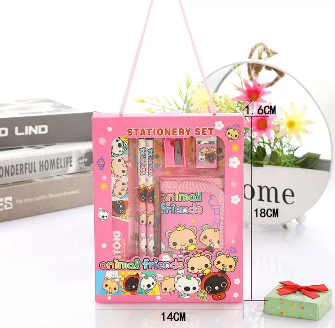 HB Pencil Stationery Set Rubber Pencil School Wallet Gift New
