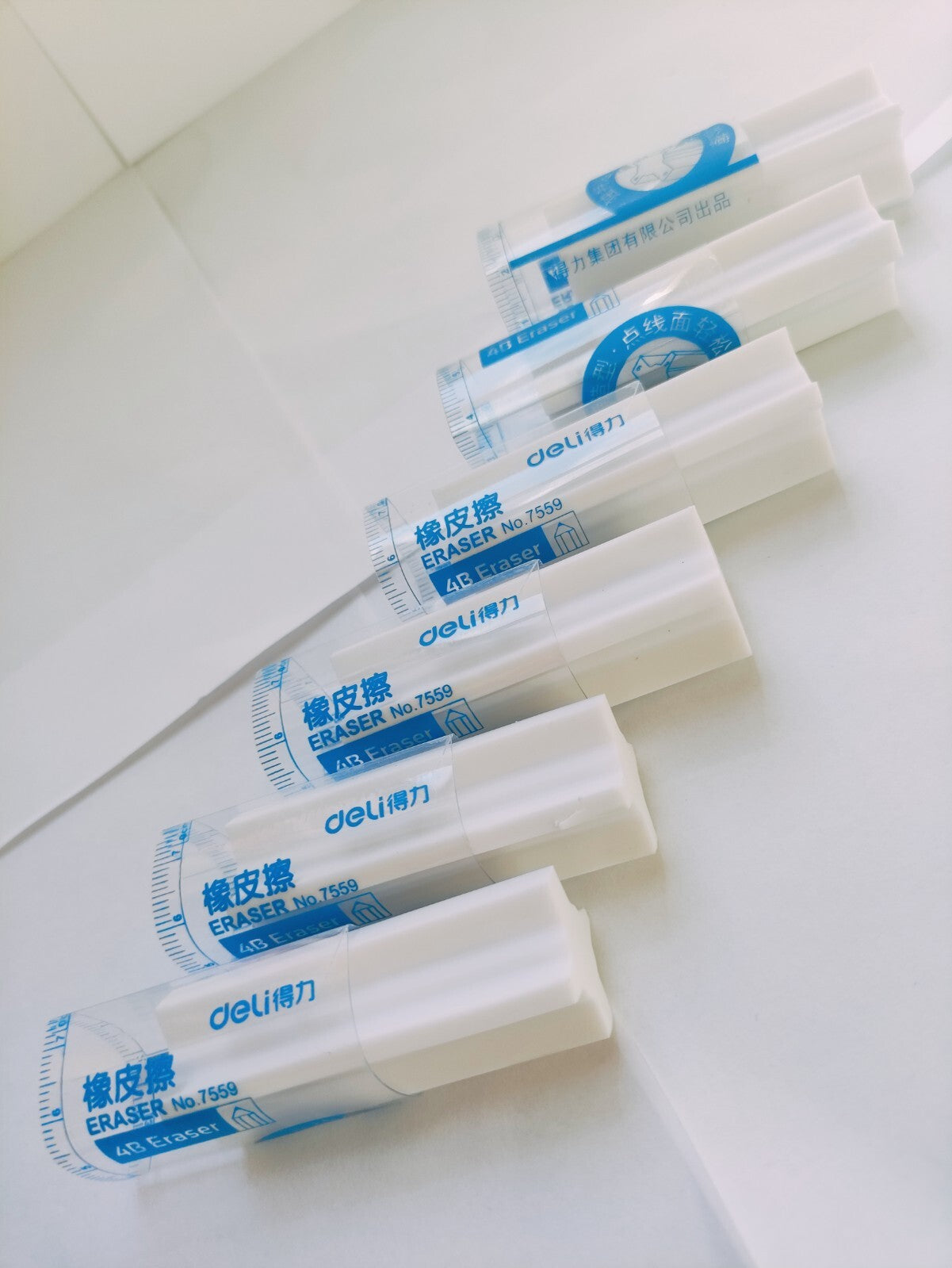 Eraser Plastic Large Rubber For Drawing Correction Home Office School 2PCS