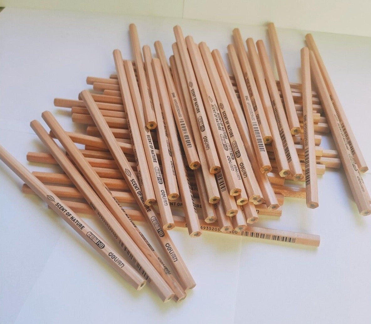 HB Unsharpened Pencils for  Drawing Sketch Quality Wood Pencils for School Home