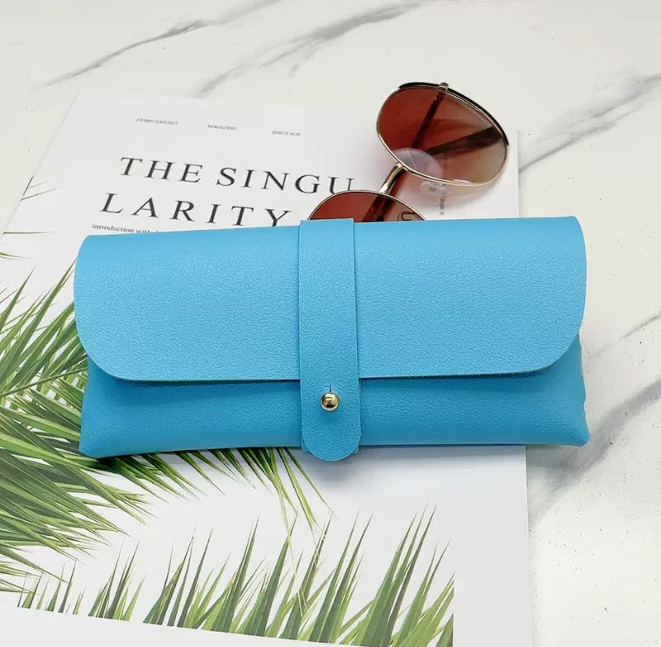 Eye Glasses Sunglasses Hard Case Box Protector Hold Gift Portable Unisex New