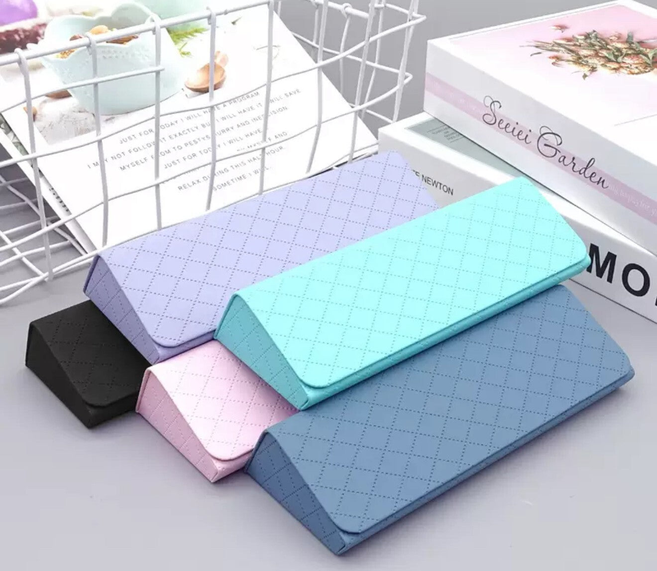 Eye Glasses Sunglasses Hard Case Box Protector Hold Gift Portable Unisex New