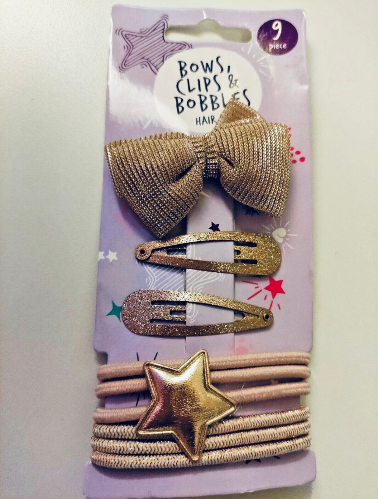 Girls Boutique Head Clips Hair Bows Crown Princess Brand New