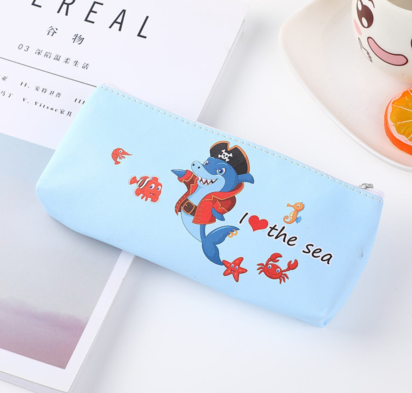 Pencil Case for  Girls Boys Children Animals Large  School Pencil Cases New