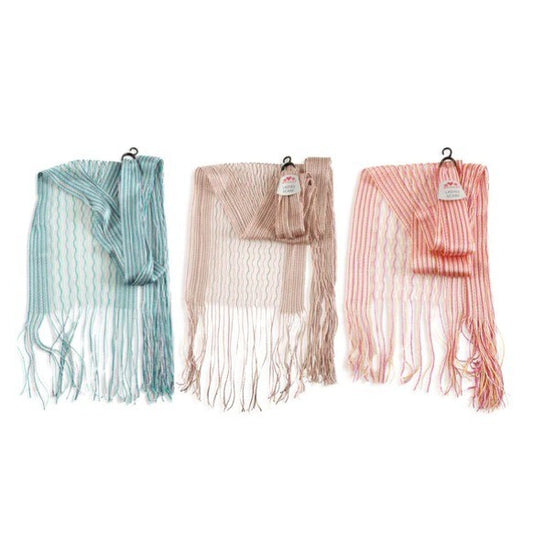 Womens Shimmer Scarf Wrap – Sparkly 100% Viscose Shawl – Evening Party 3x