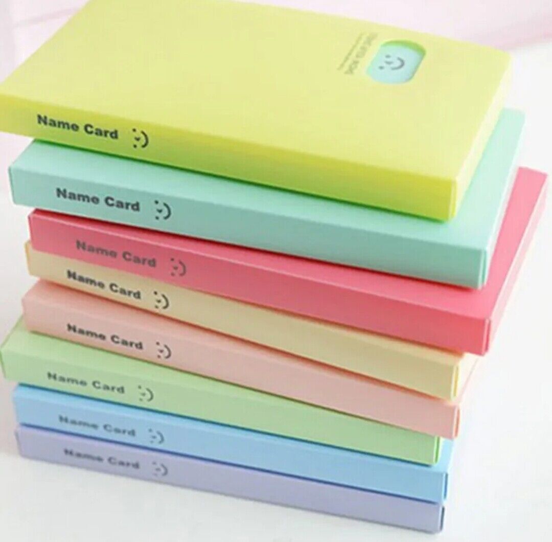 Business Name Card Book Wallet Holder 120 card Organiser New