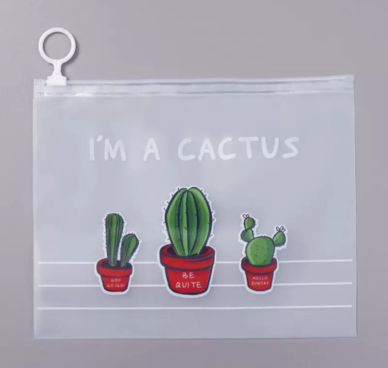 Pencil Case for  Girls Boys Children  Large  Cactus School Pencil Cases