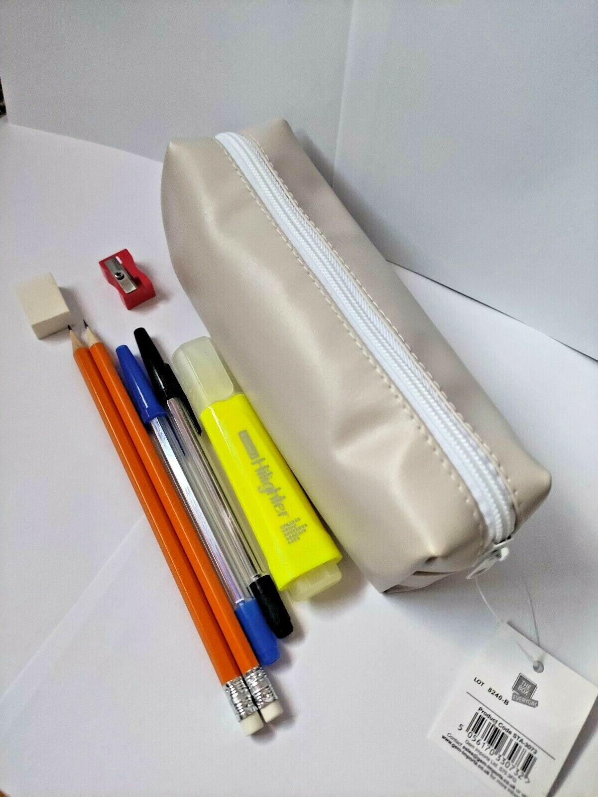 School Stationary set for Kids and Adult Pencil case Pen Pencil Eraser Sharpener