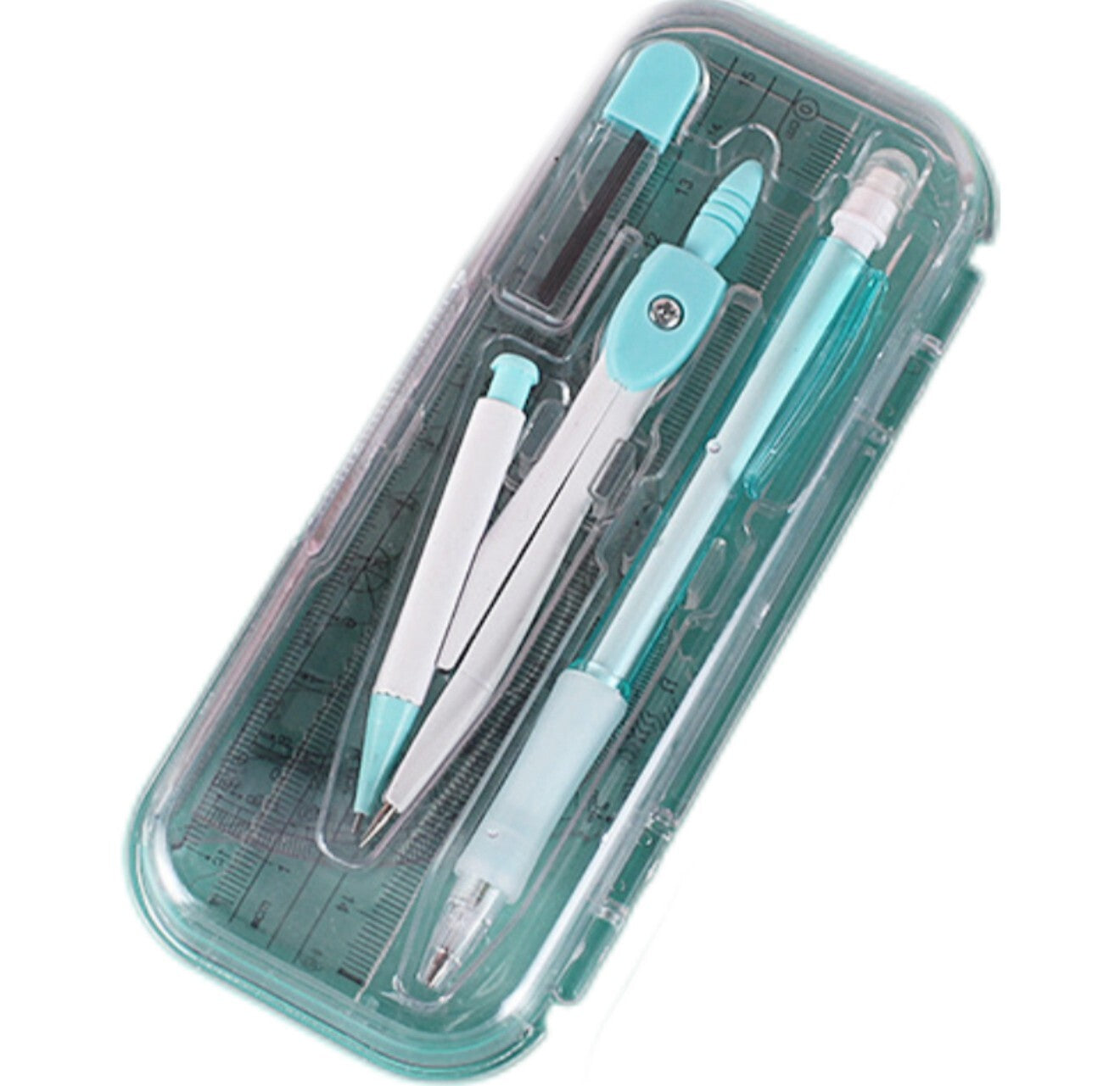 Maths Geometry  Compass Protractor Set Back To School Exam Stationery 8PCS
