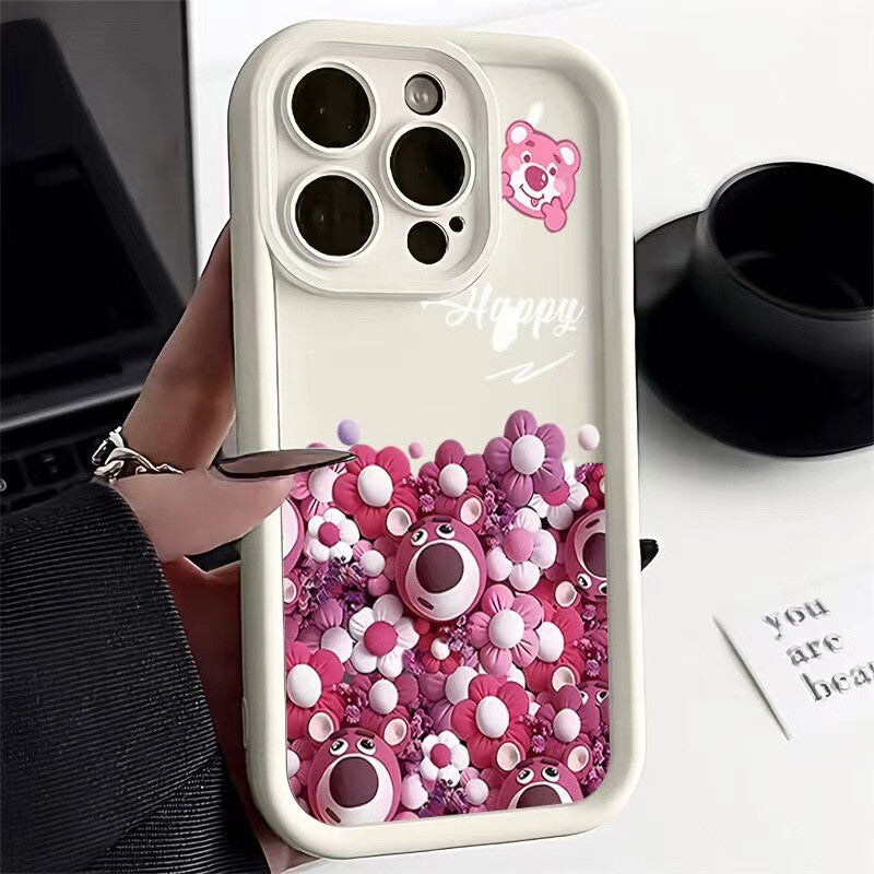 iPhone 15 Pro/Plus/Max Case – Clear Shockproof Slim Silicone Protective Cover