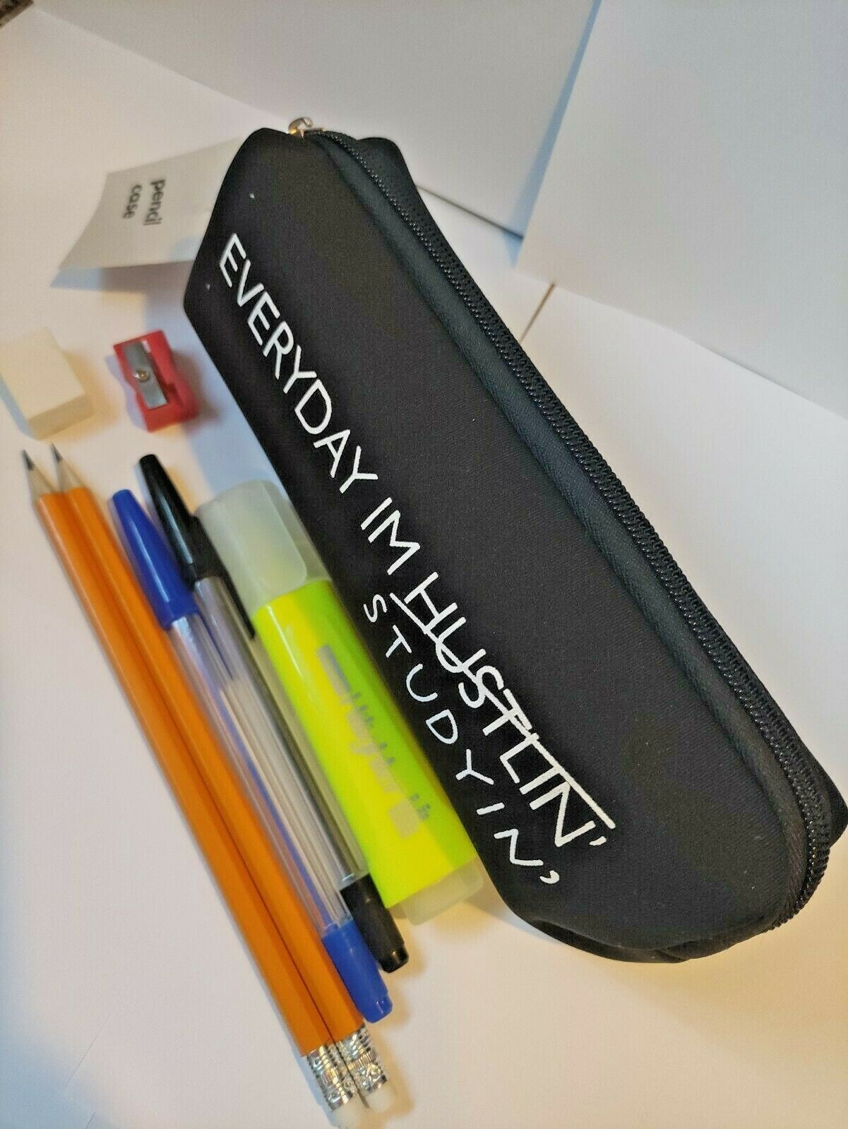 School Stationary set for Kids and Adult Pencil case Pen Pencil Eraser Sharpener