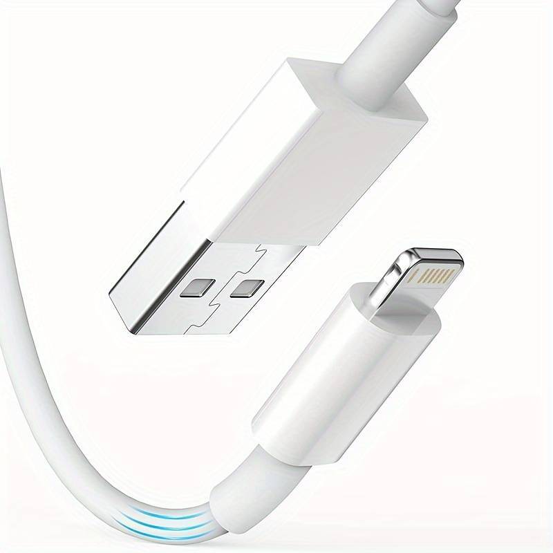 Fast Charger USB Cable for iPhone 5–14 Pro Max iPad – Sync Data Charging Cord
