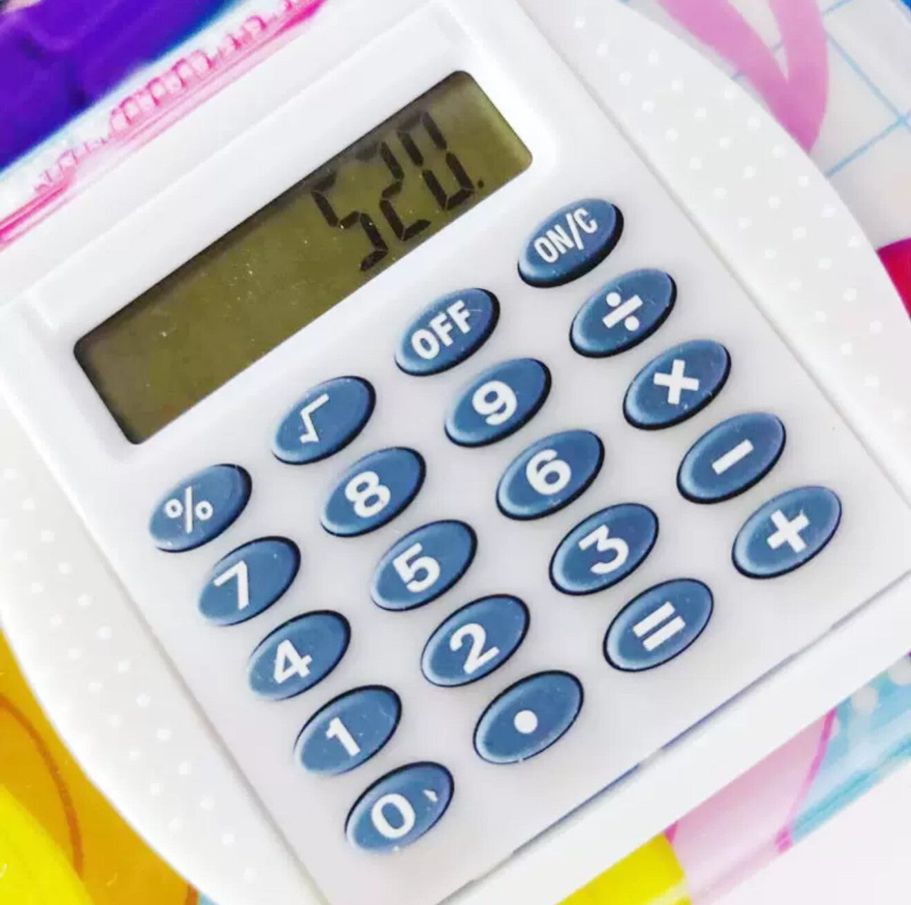 Calculator & Pencil Case Set – School Exam Stationery Combo for Students