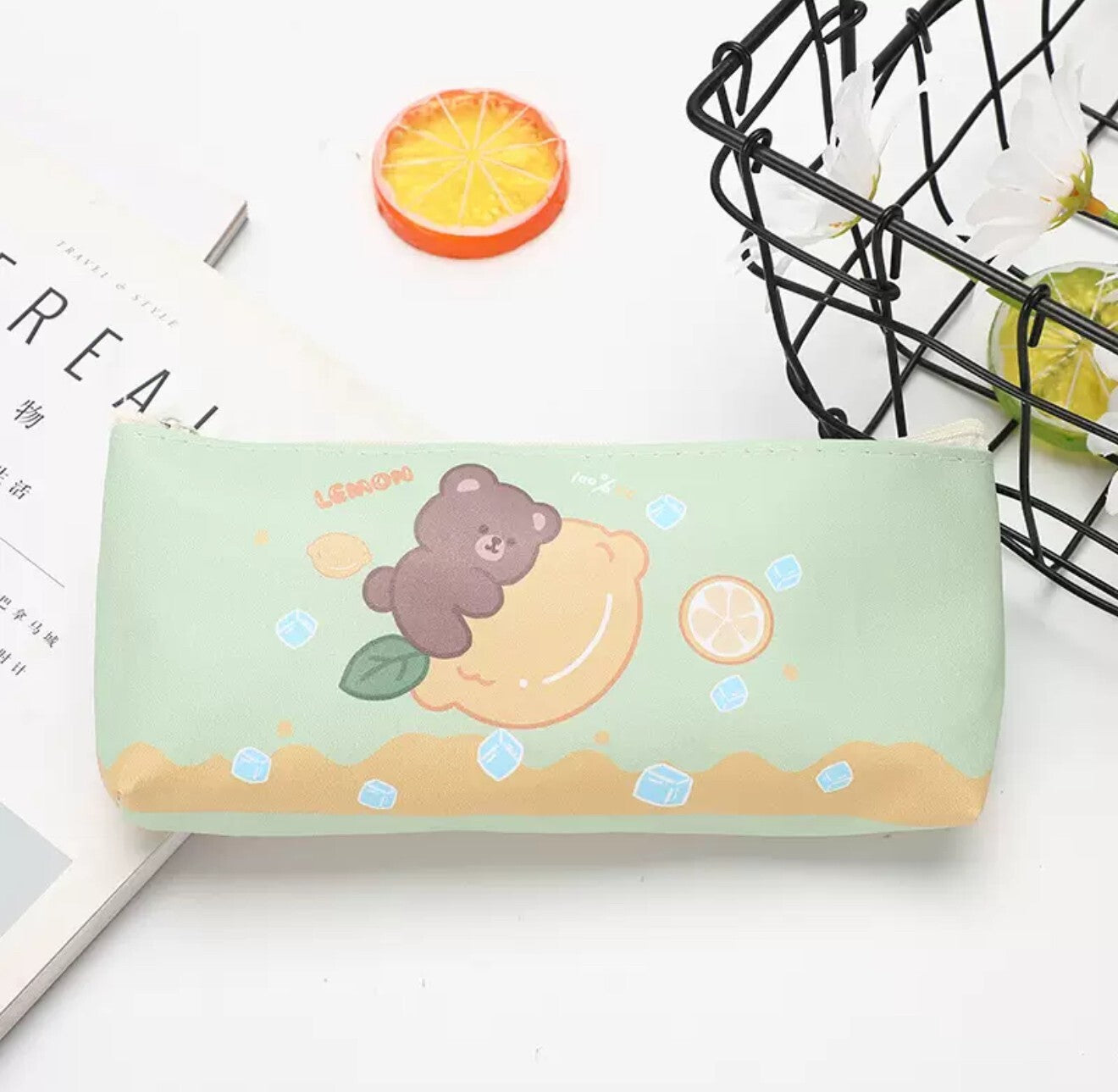 Pencil Case for  Girls Boys Children Animals Large  School Pencil Cases New