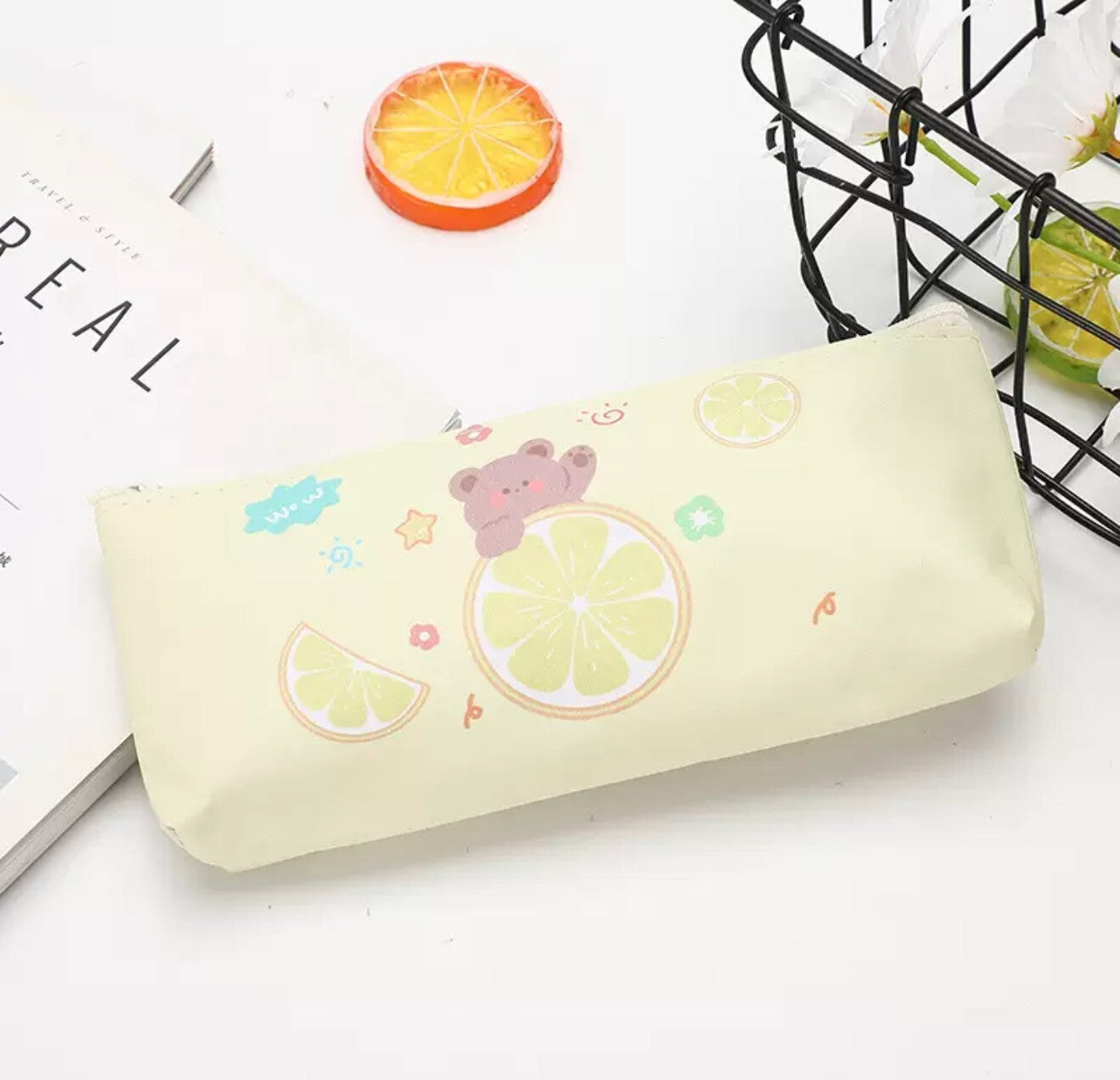 Pencil Case for  Girls Boys Children Animals Large  School Pencil Cases New