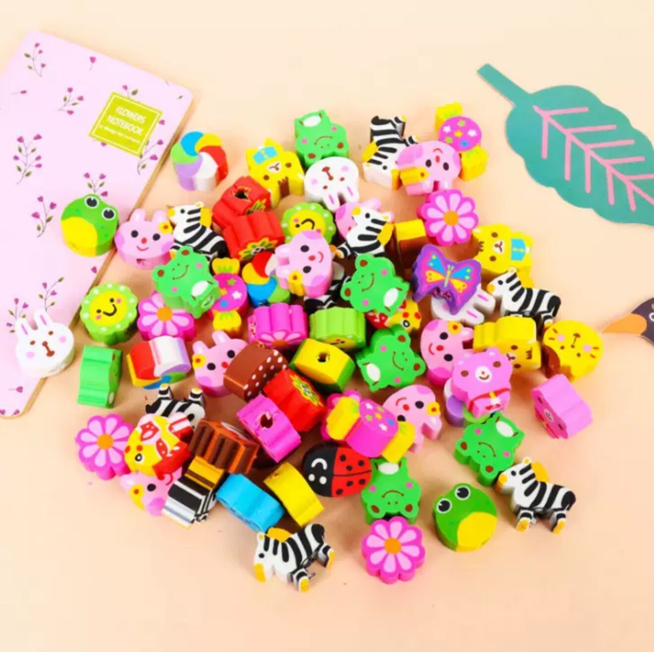 Animals Shaped Erasers Fun Kids Rubbers Party Gift Bag Fillers For School