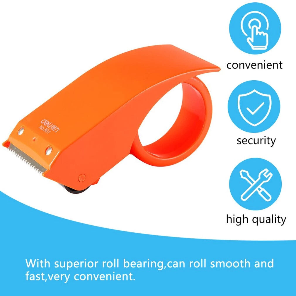 Plastic Packing Tape Gun Dispenser Cutter Pack Carton Sealer Packaging Parcel 