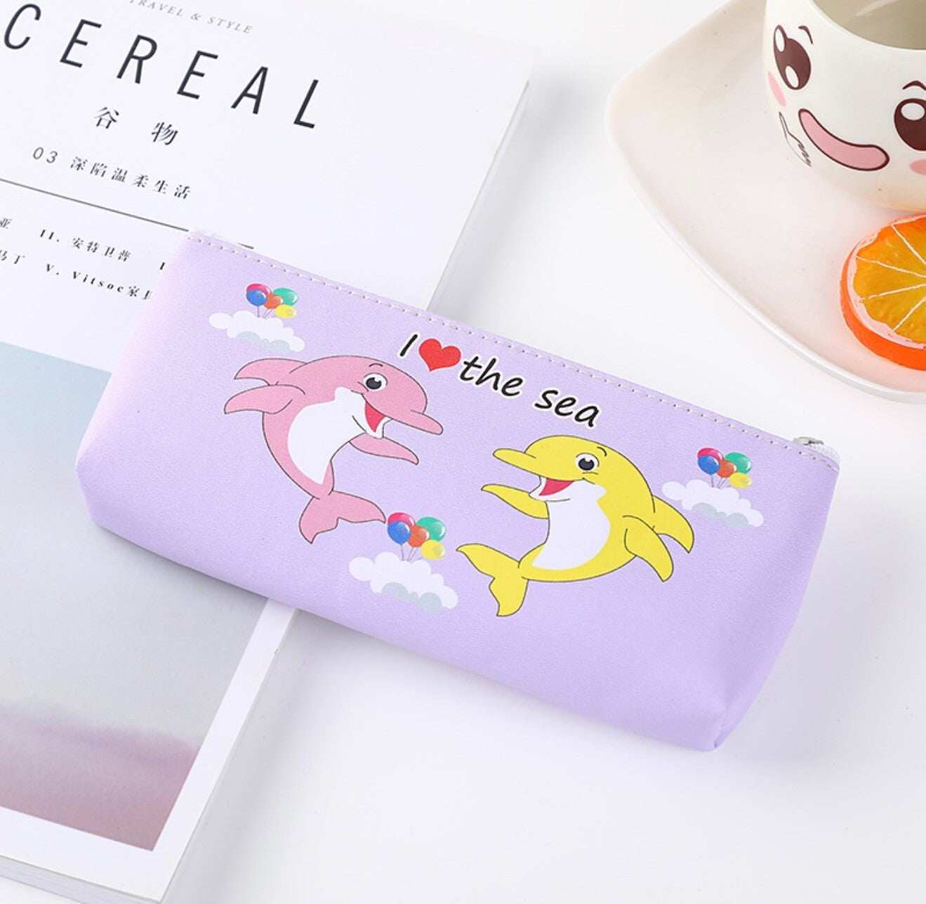 Pencil Case for  Girls Boys Children Animals Large  School Pencil Cases New