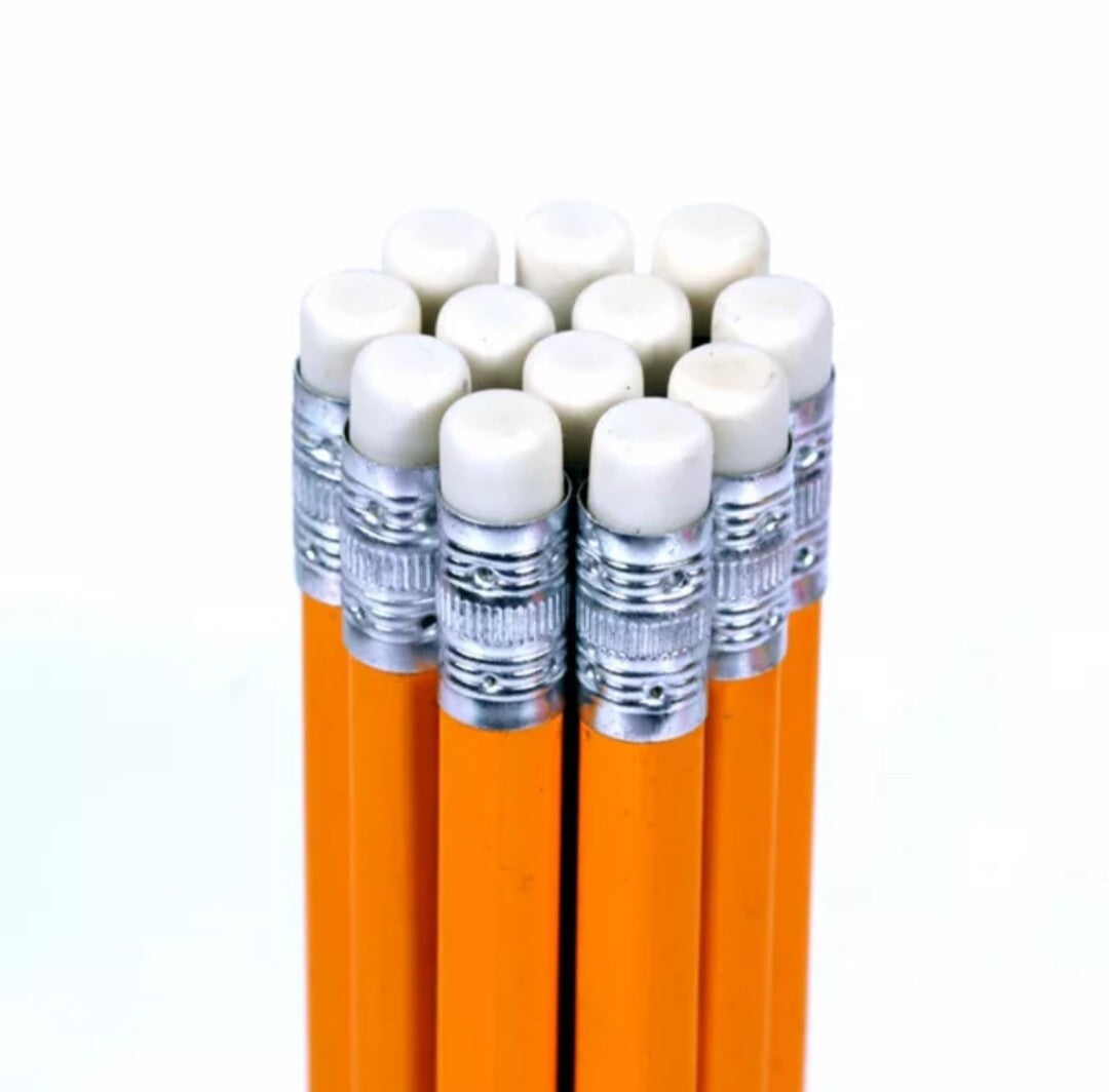 15XHB Pencils with Rubber Eraser for School Office and Art Drawings