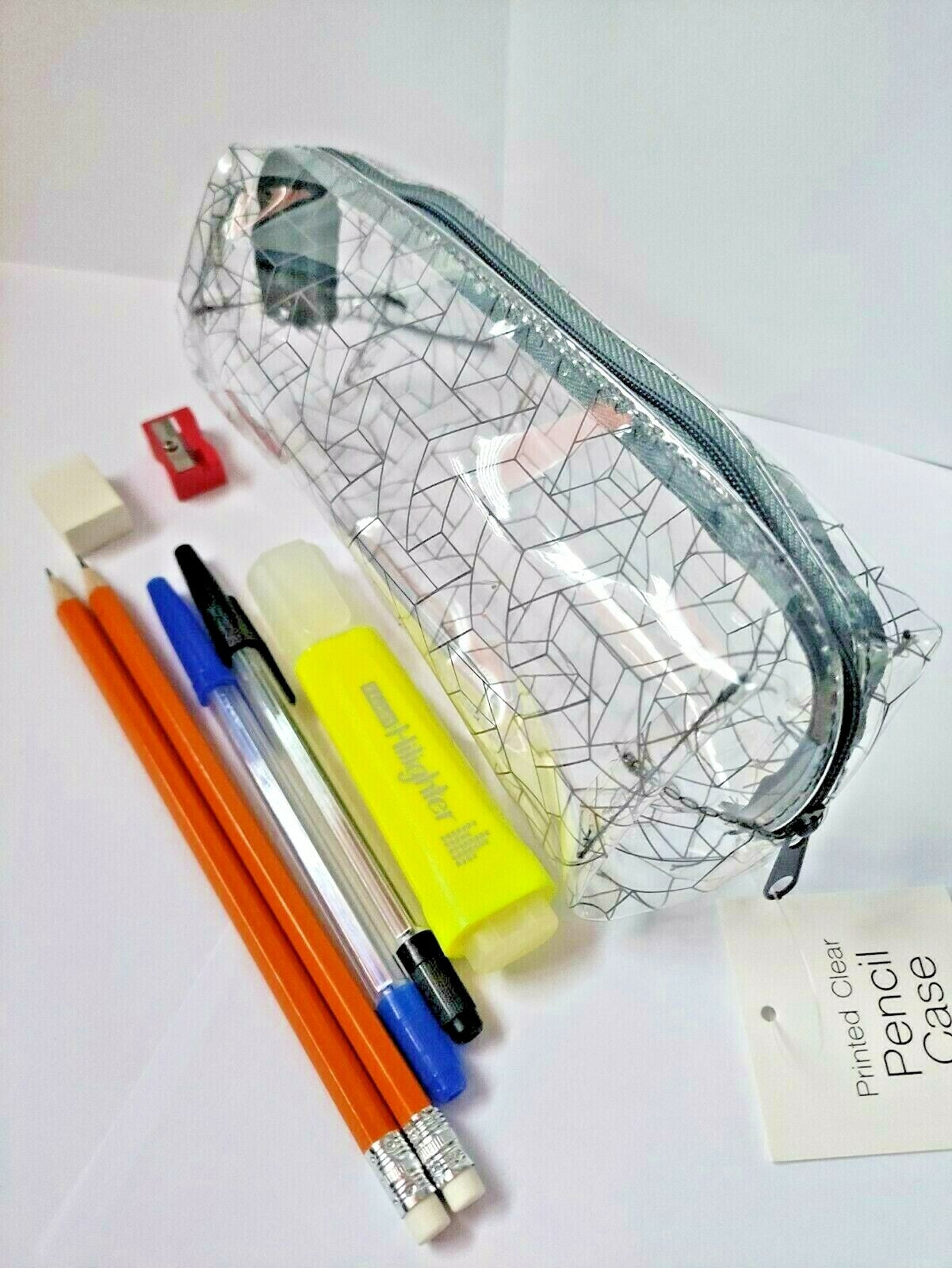School Stationary set for Kids and Adult Pencil case Pen Pencil Eraser Sharpener