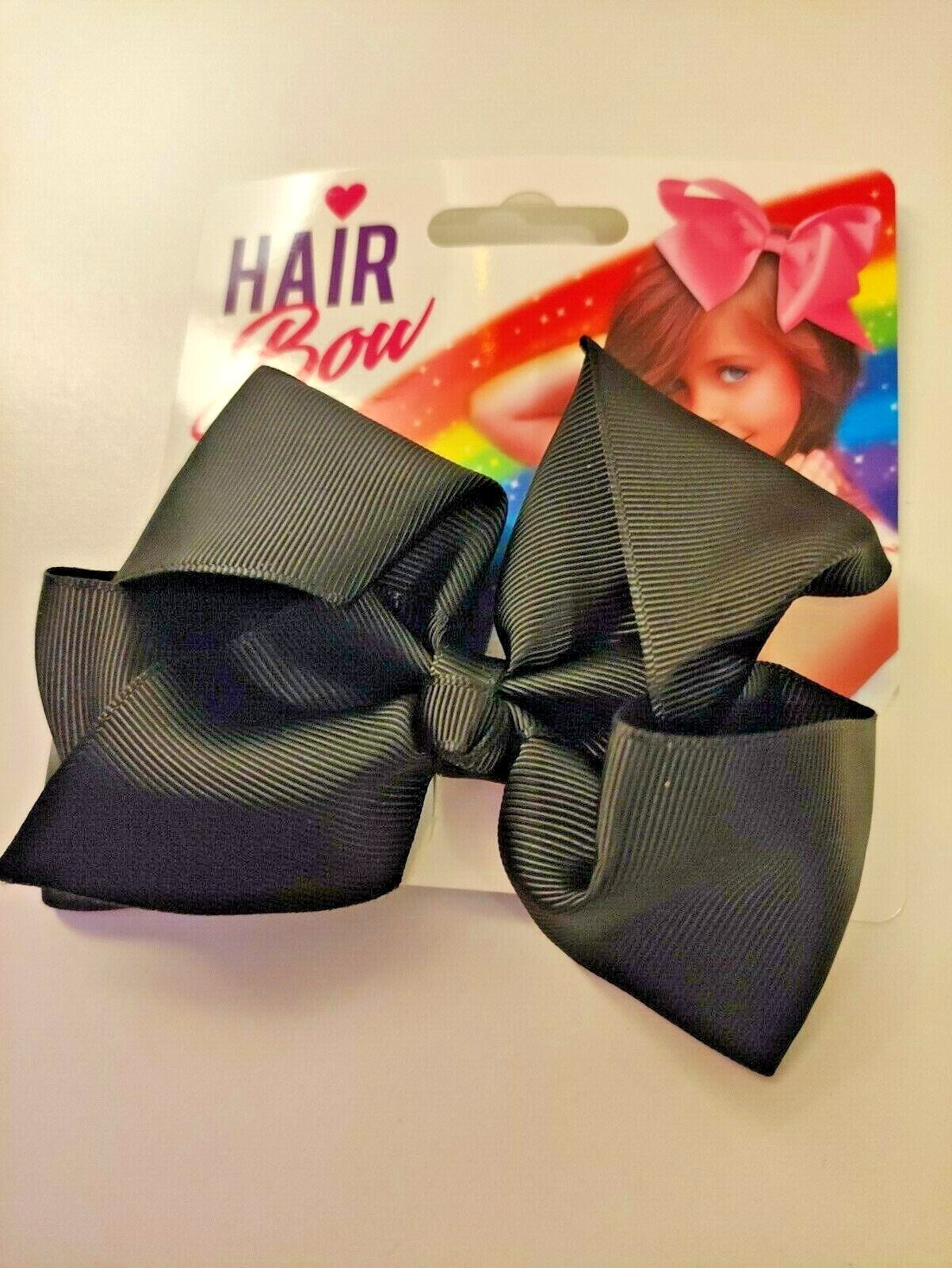 Hair Ribbon Bow Clip Girls Baby Toddler Hair Accessories New