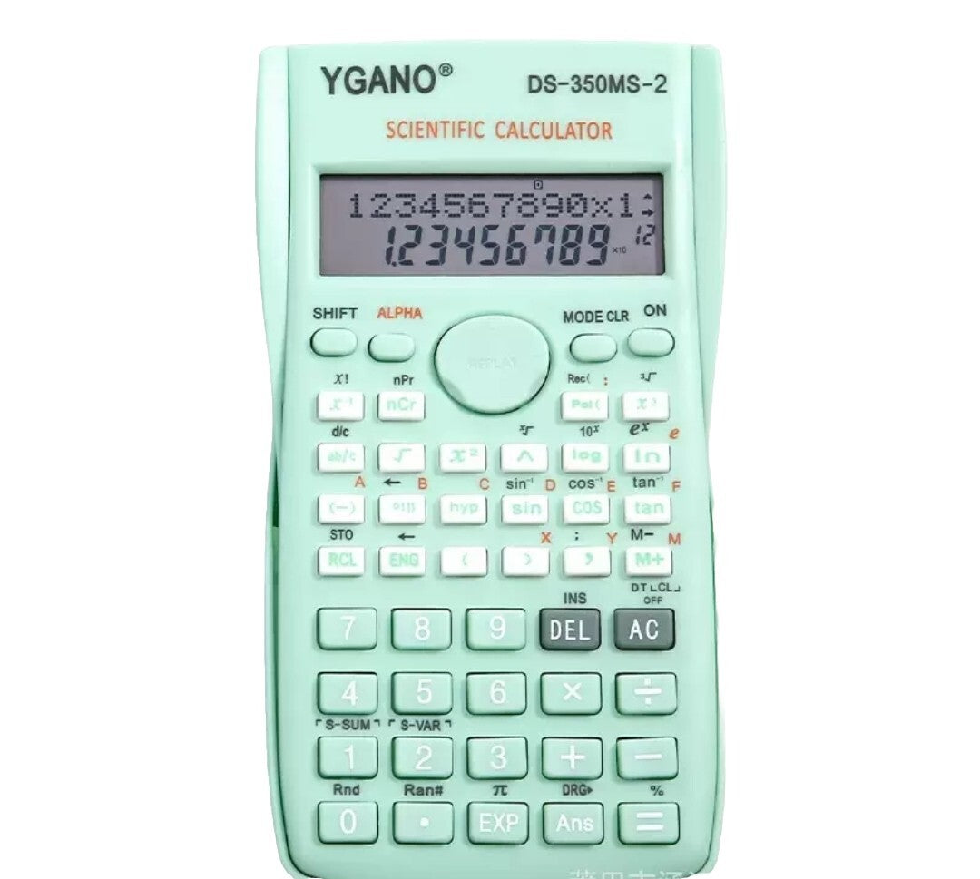 SCIENTIFIC CALCULATOR ELECTRONIC 82MS DIGITS SCHOOL EXAMS WORK OFFICE HOME
