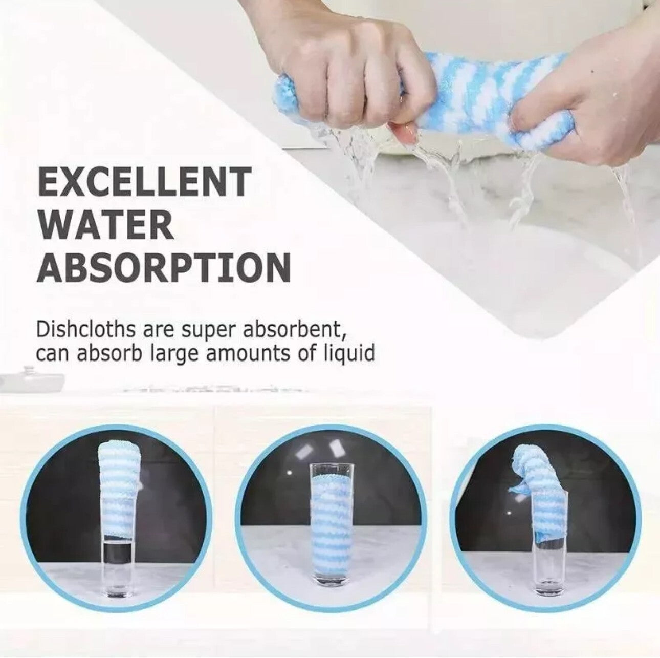 Sponge Scourers Dish Pads Kitchen Cleaning Washing Up Scouring Pack 44Pcs