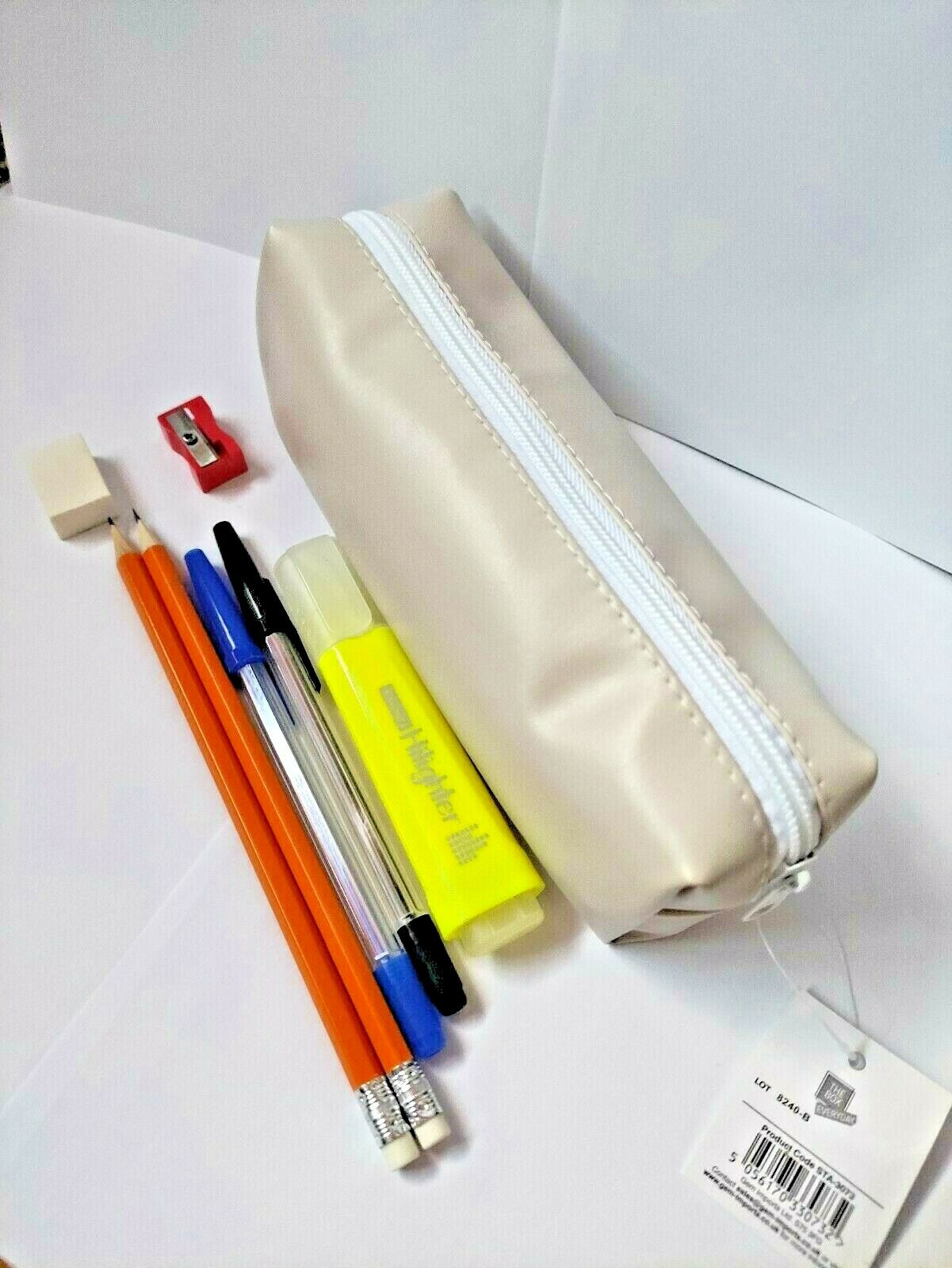 School Stationary set for Kids and Adult Pencil case Pen Pencil Eraser Sharpener