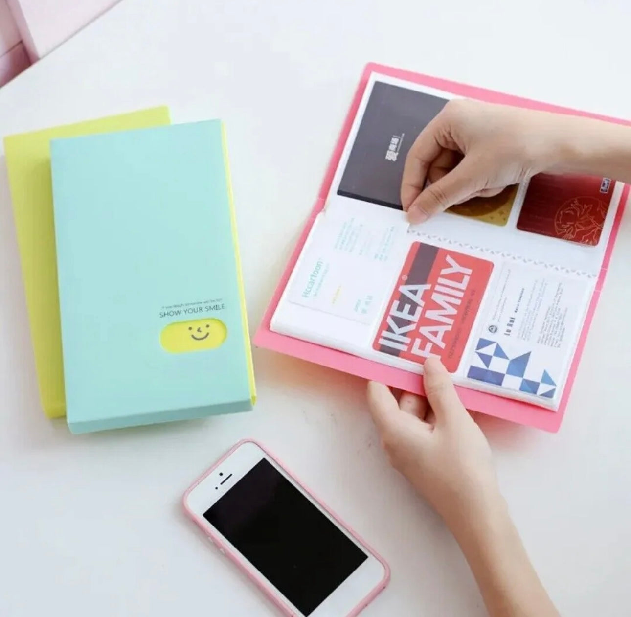 Business Name Card Book Booklet Wallet Holder 120 cards Organiser Folder