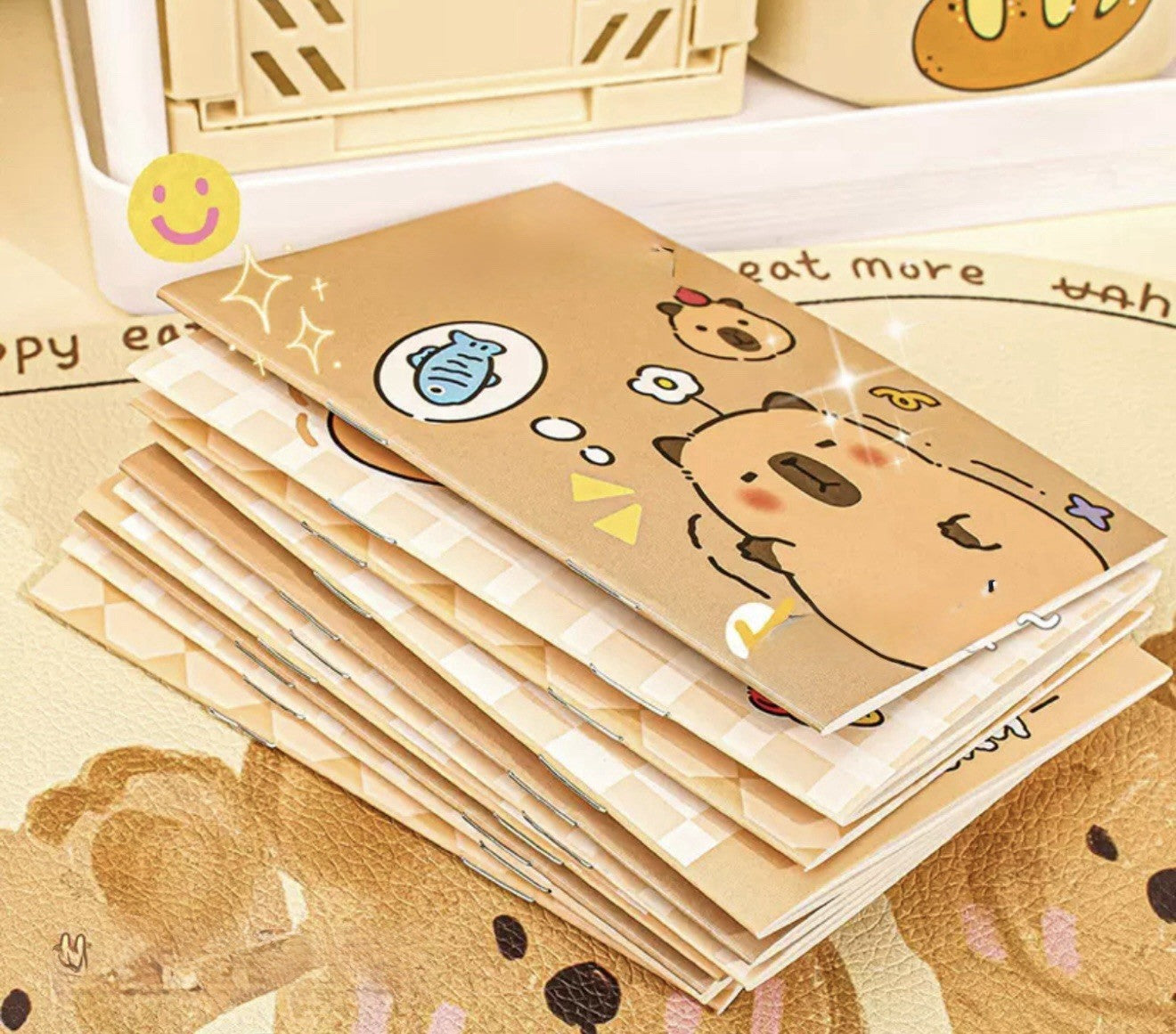 A7 Exercise Books - 32 Page Small School Notebooks Homework - 2PCS