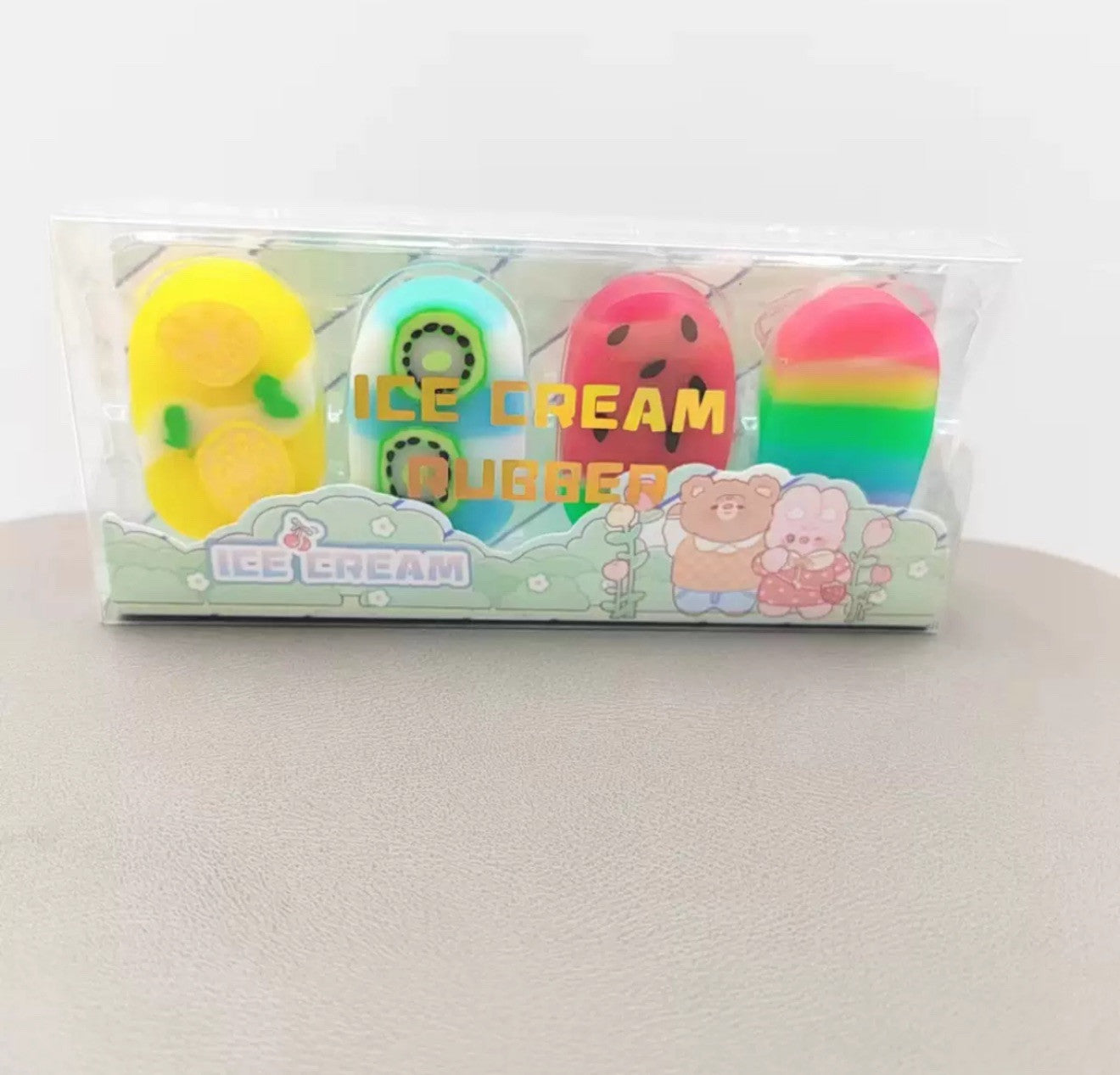 Eraser Rubber Plastic Set for Children School Home Office Drawing